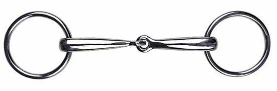 HKM Loose ring snaffle stainless steel, 14 mm
