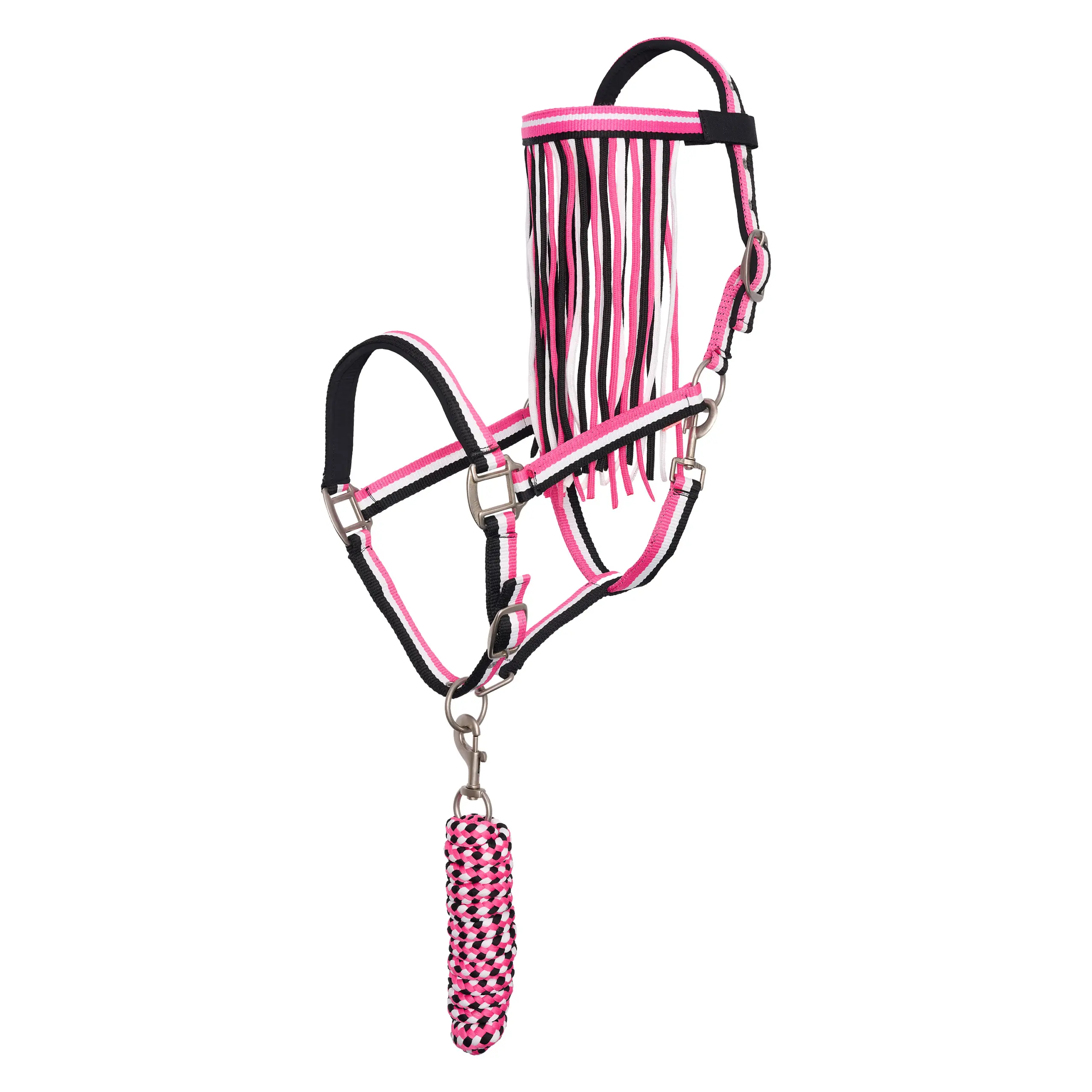 Halfter Nylon mit Anbindestrick und Fliegenfransen IRH