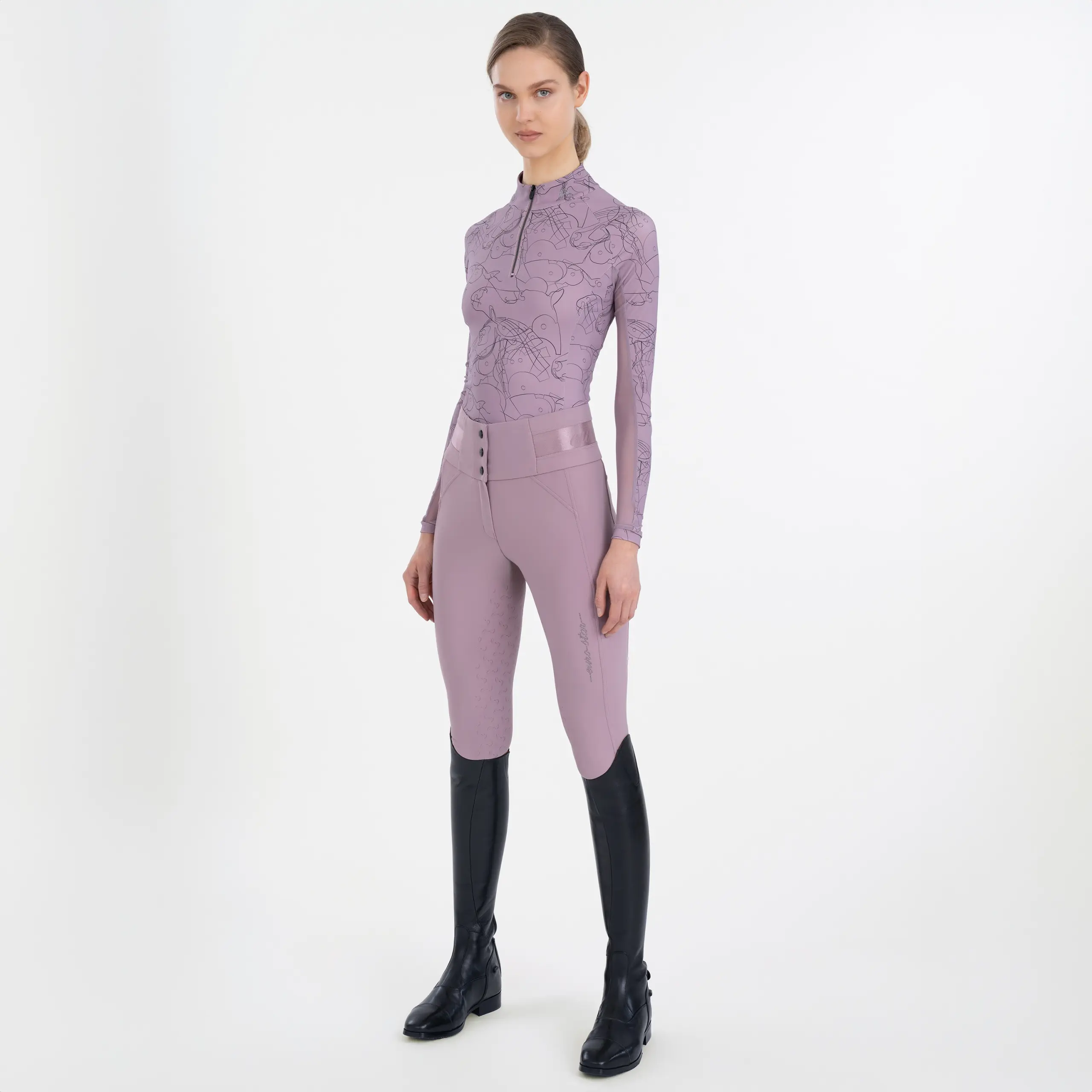 Damen Reithose ESAthletic Luxe FullGrip Sommer 2026