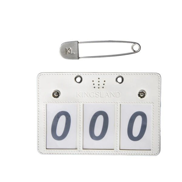 Show Number Plate w. 3 Numbers KLMaddie 1-pack summer 2026