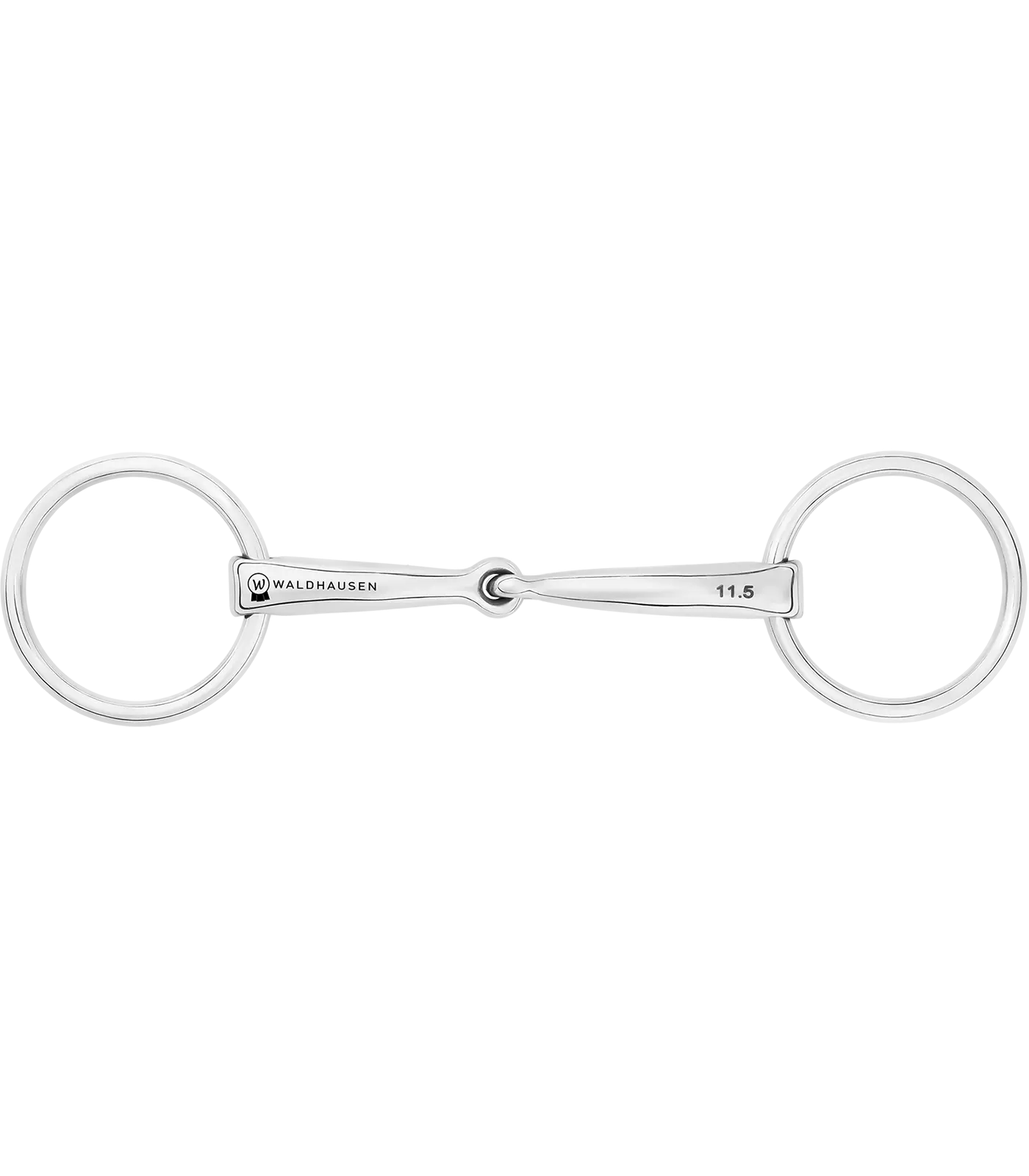 Pony Snaffle bit, single jointed