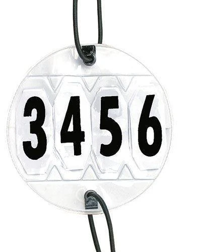 HKM Competition numbers 1 pair, 3 digits, adjustable