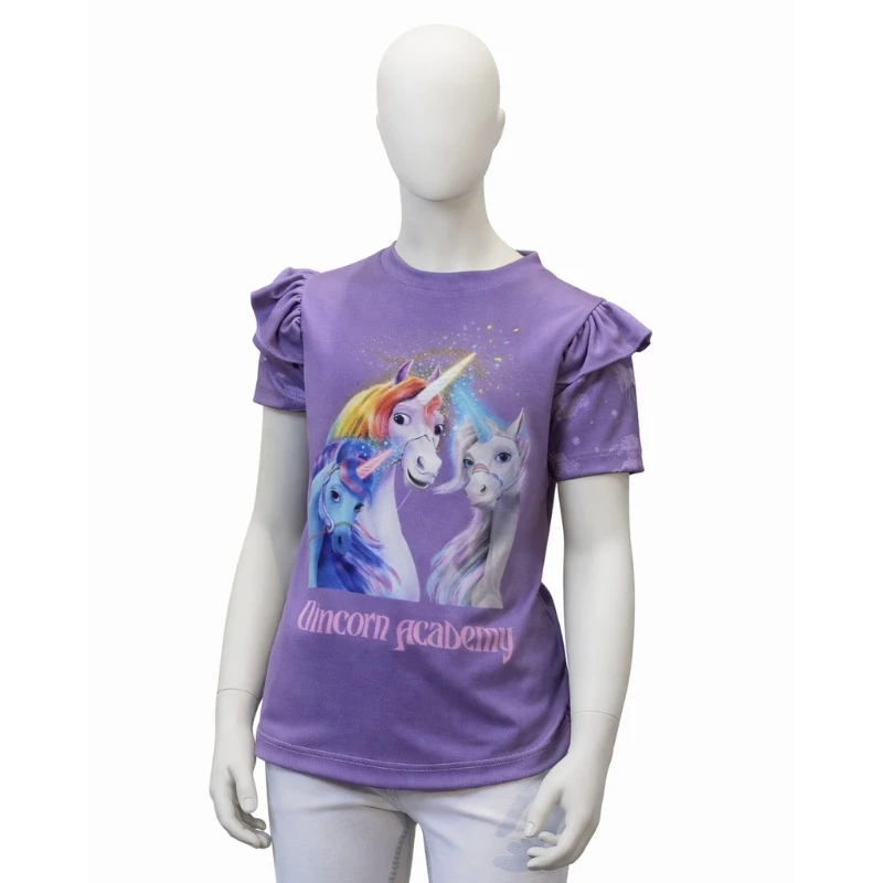 T-Shirt Kids "Unicorn Academy" Flügel