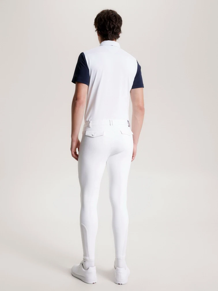 Herren PRO Ganzjahres Kniebesatz Reithose