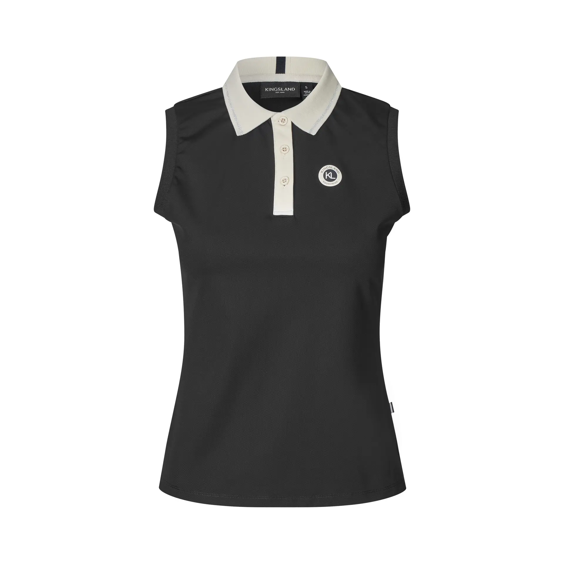 Ladies Sleeveless Polo Pique Top KLLaura summer 2026