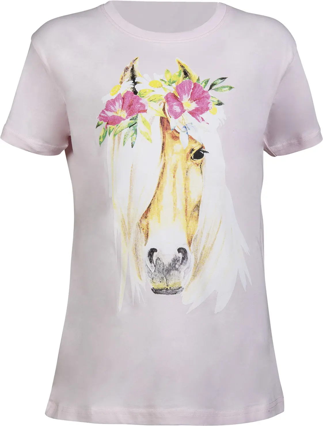 Kinder-T-Shirt -Flower Horse-