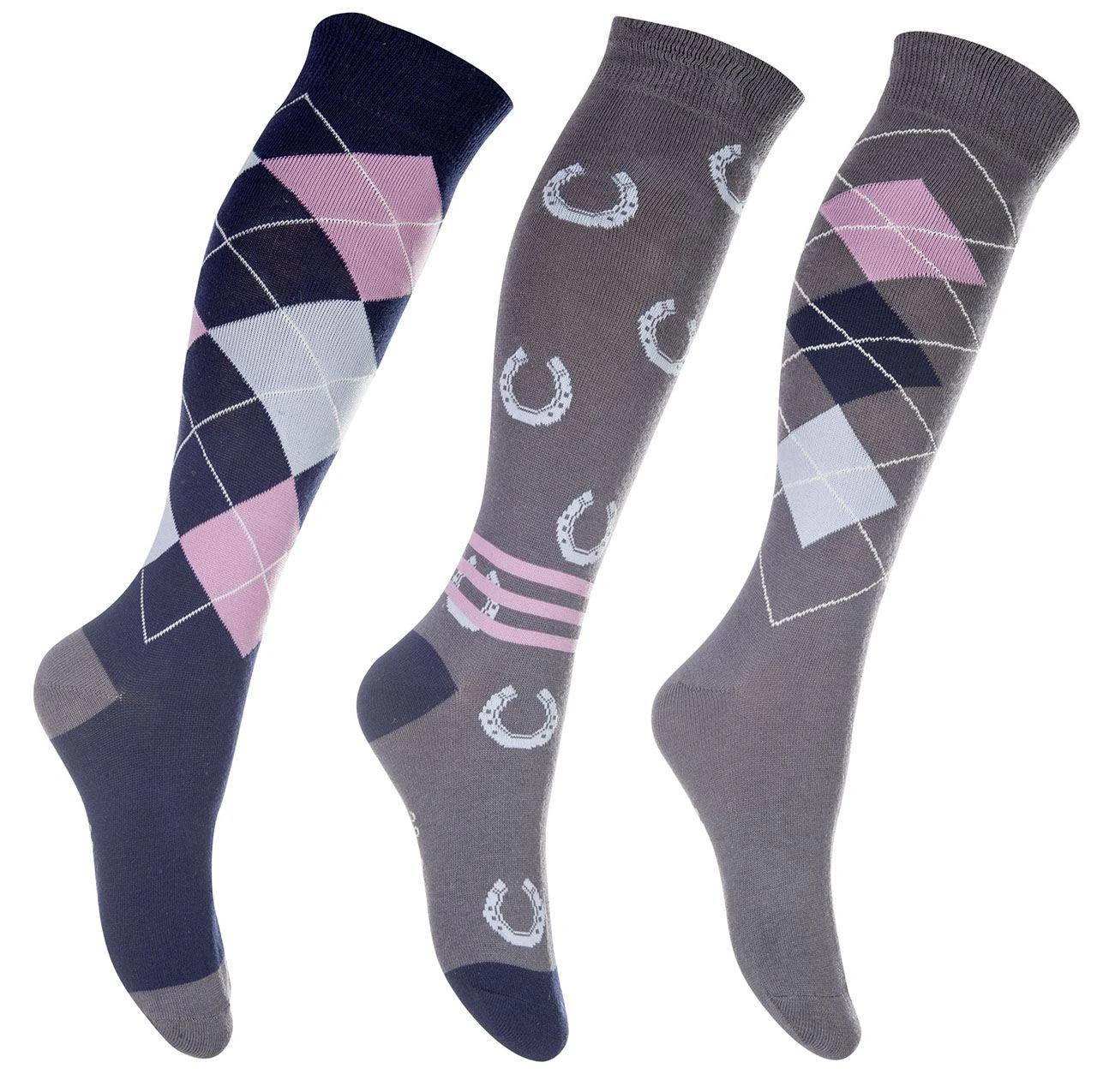 Reitsocken -Cardiff- 3er Set