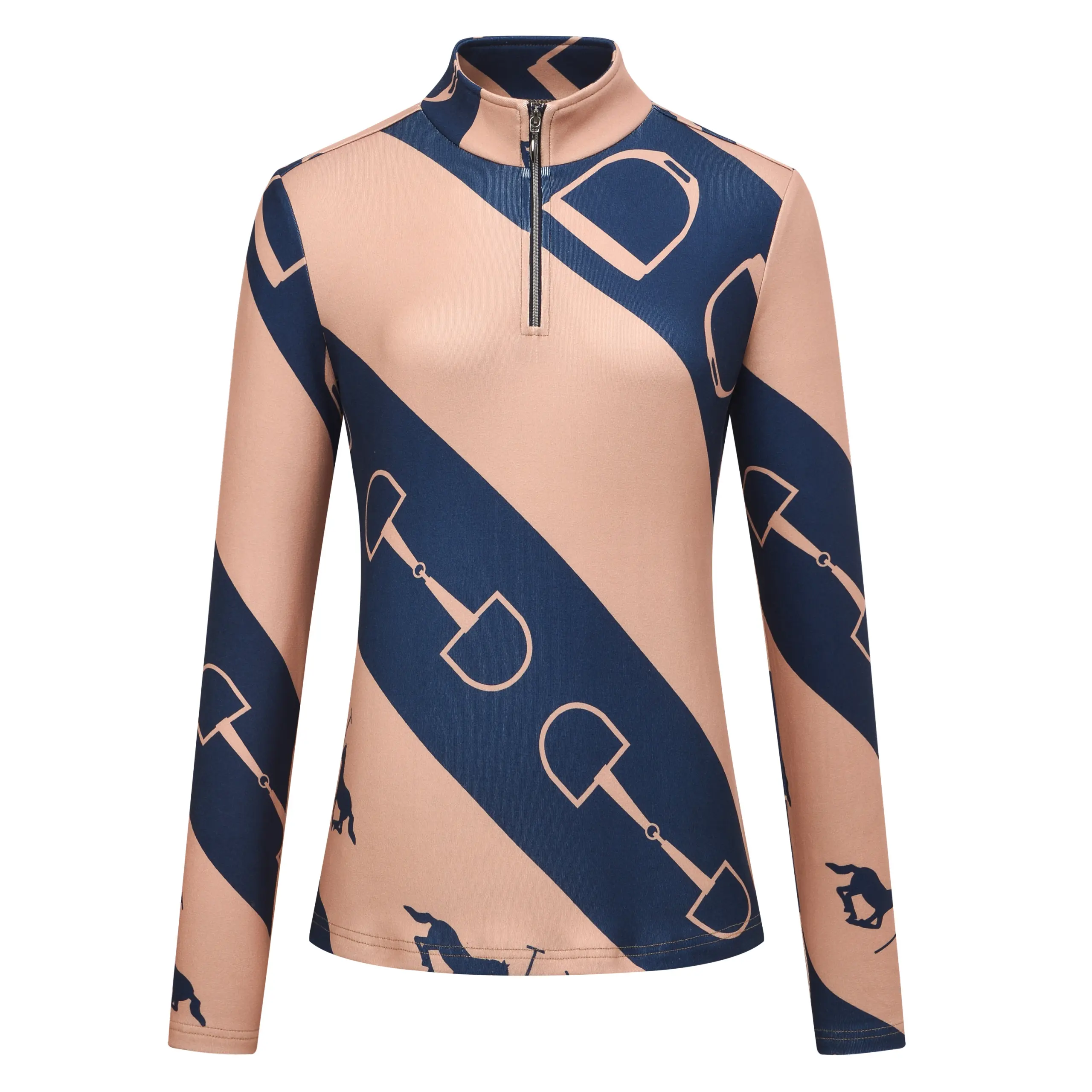 Damen Langarmshirt HVPGwenny print