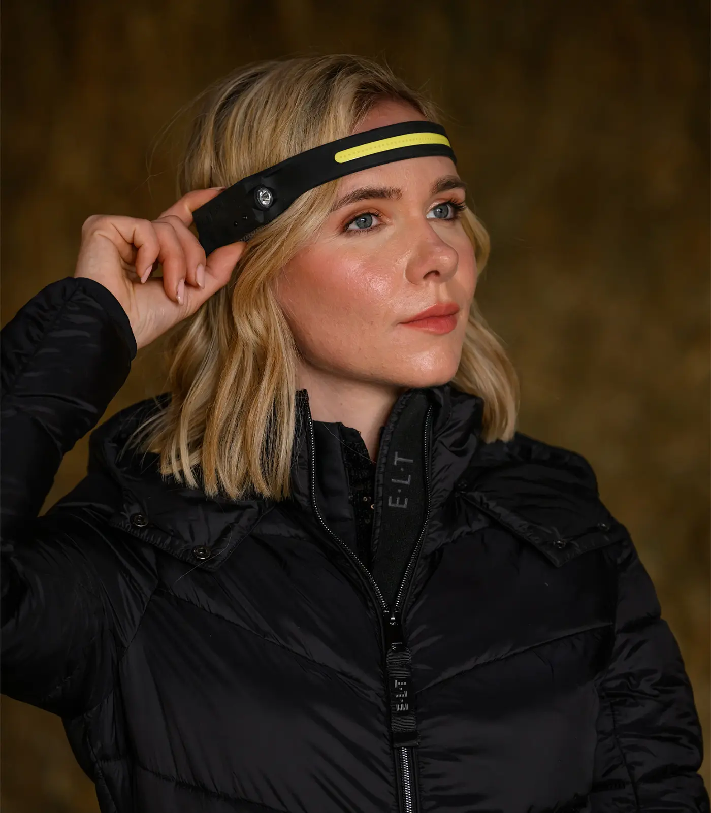 Sensor LED headlamp