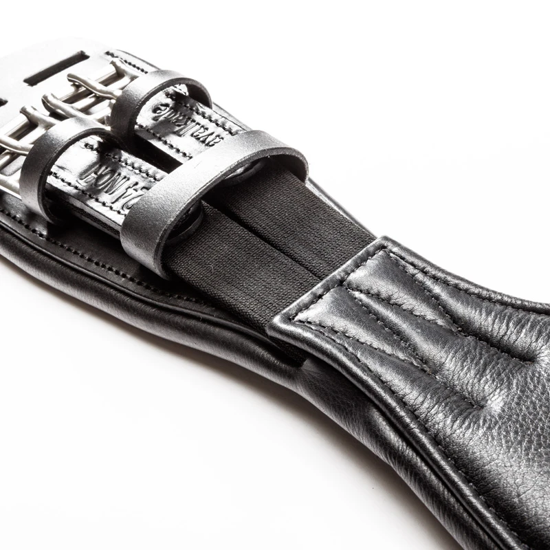 shortgirth soft leather "Casper" with elastic