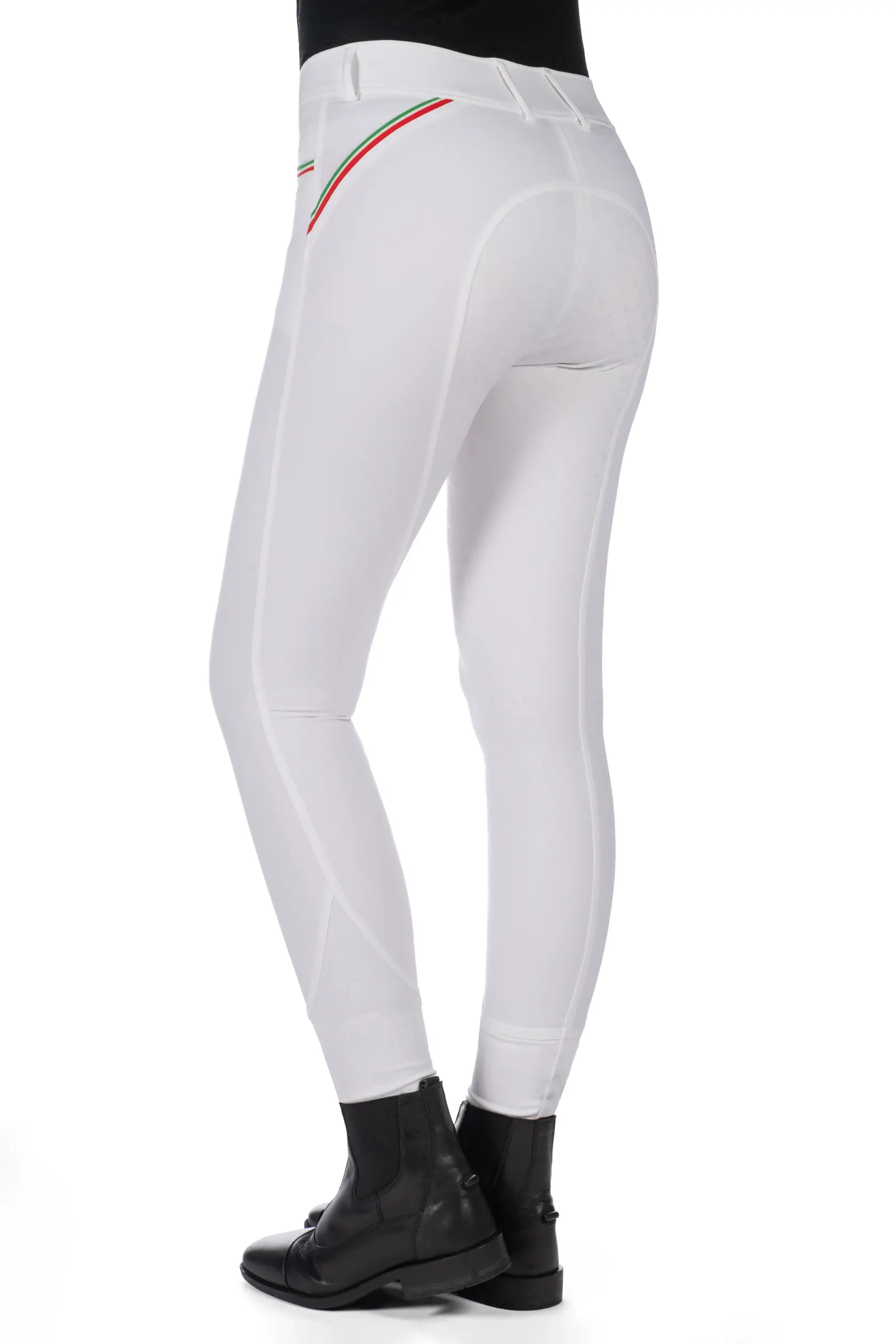 Damen Reithose LIVIGNO SPORTIVE Silikon-Vollbesatz