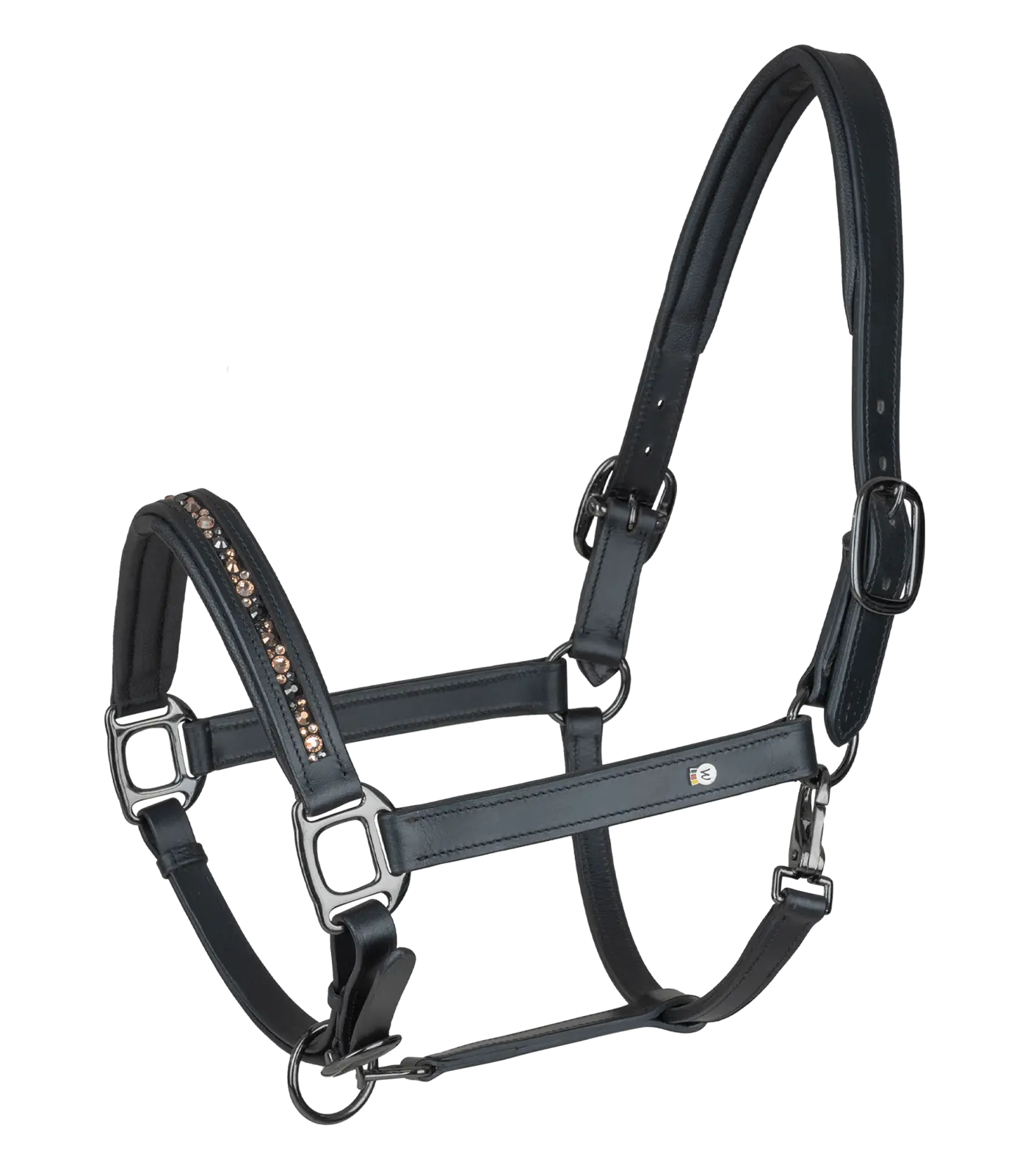 X-Line Lederhalfter CRYSTAL