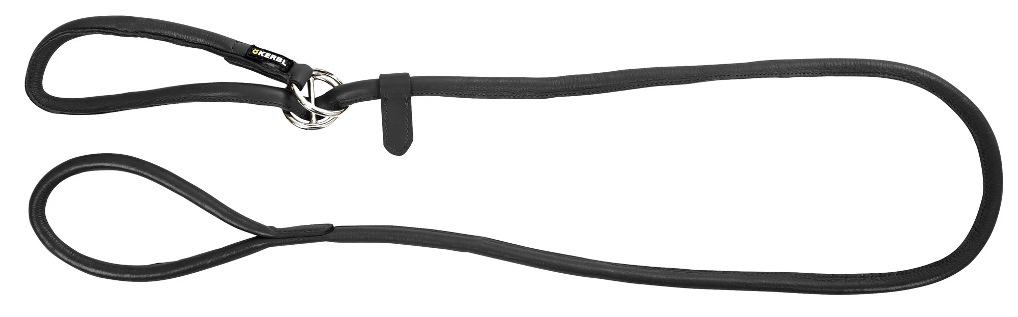 Round Leather Slip Leash Roma