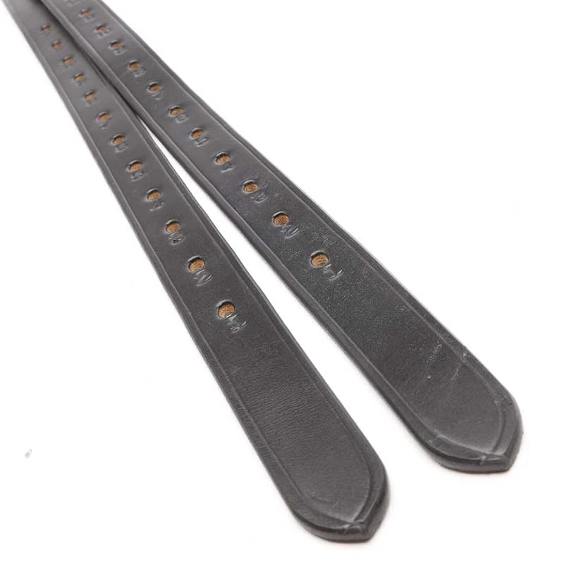 Steigbügelriemen "Deluxe", 150 cm, schwarz