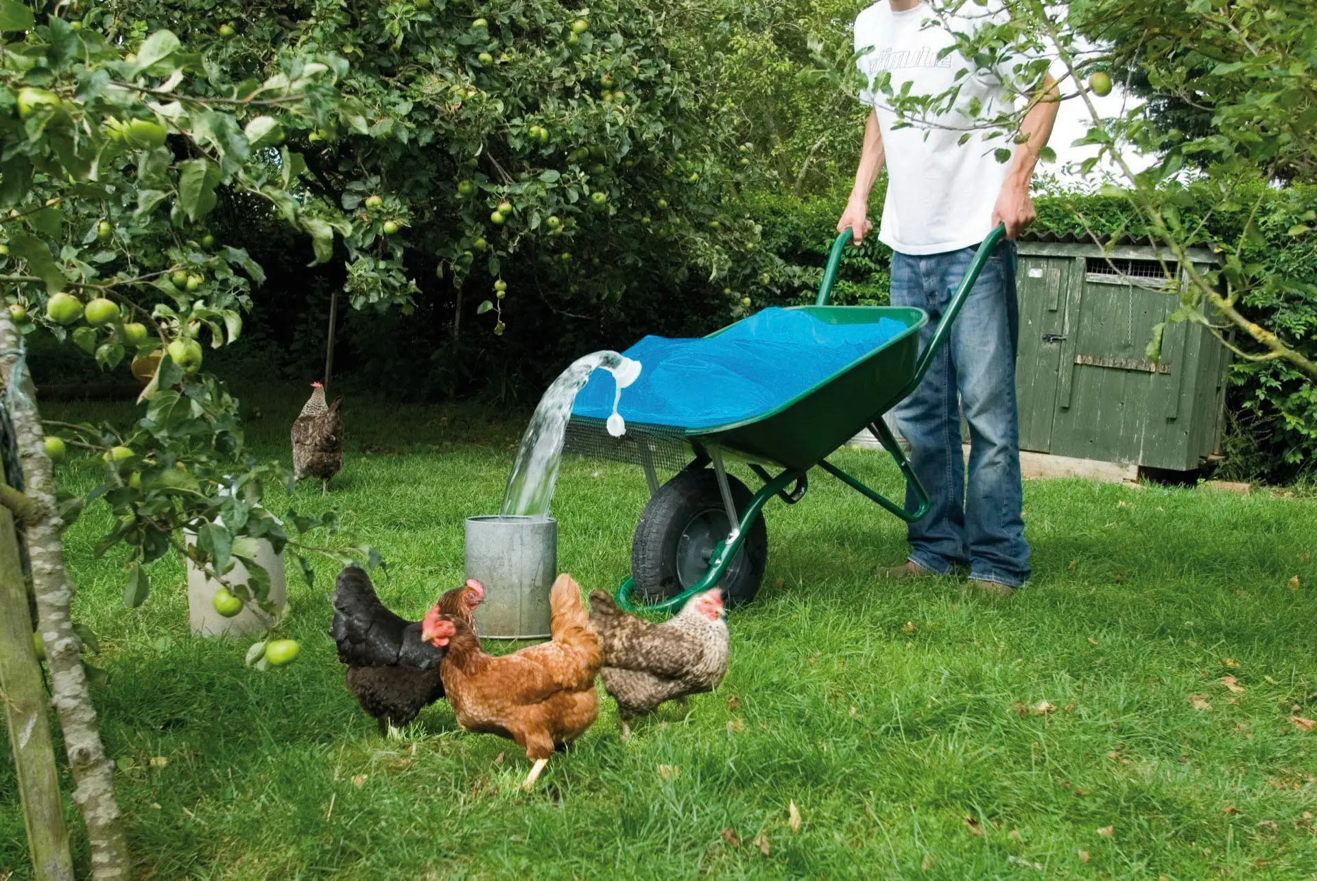 Water container H2GoBag 80 l, for wheelbarrow