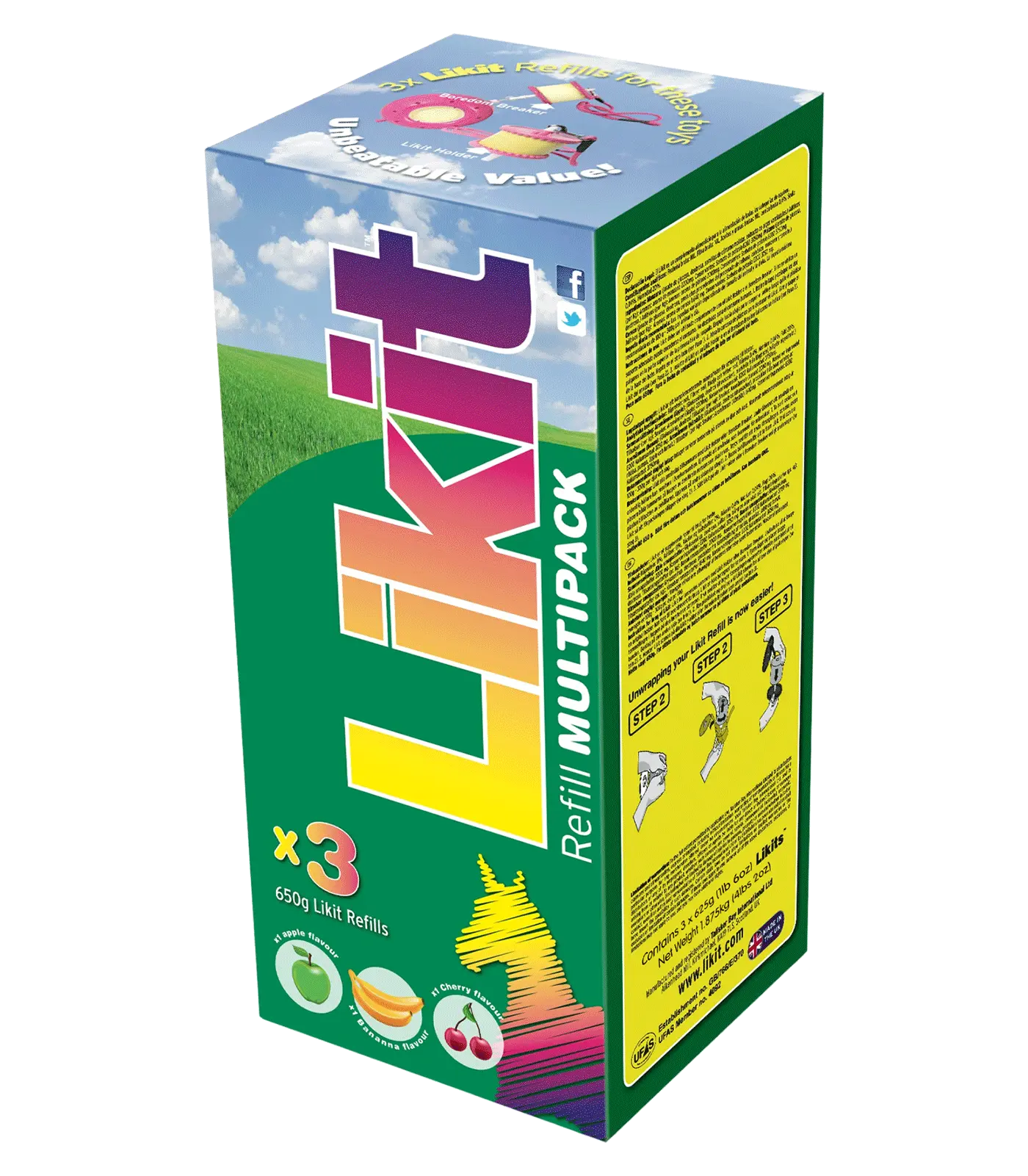 Sammelpackung, 3 x 625 g