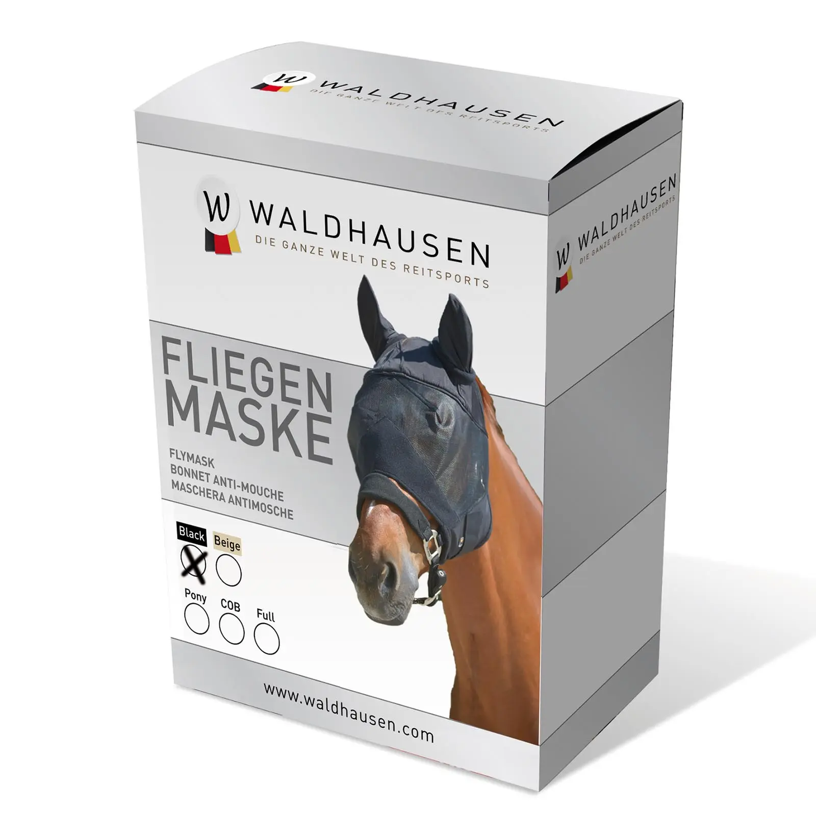 PREMIUM Fly Mask with ear protection