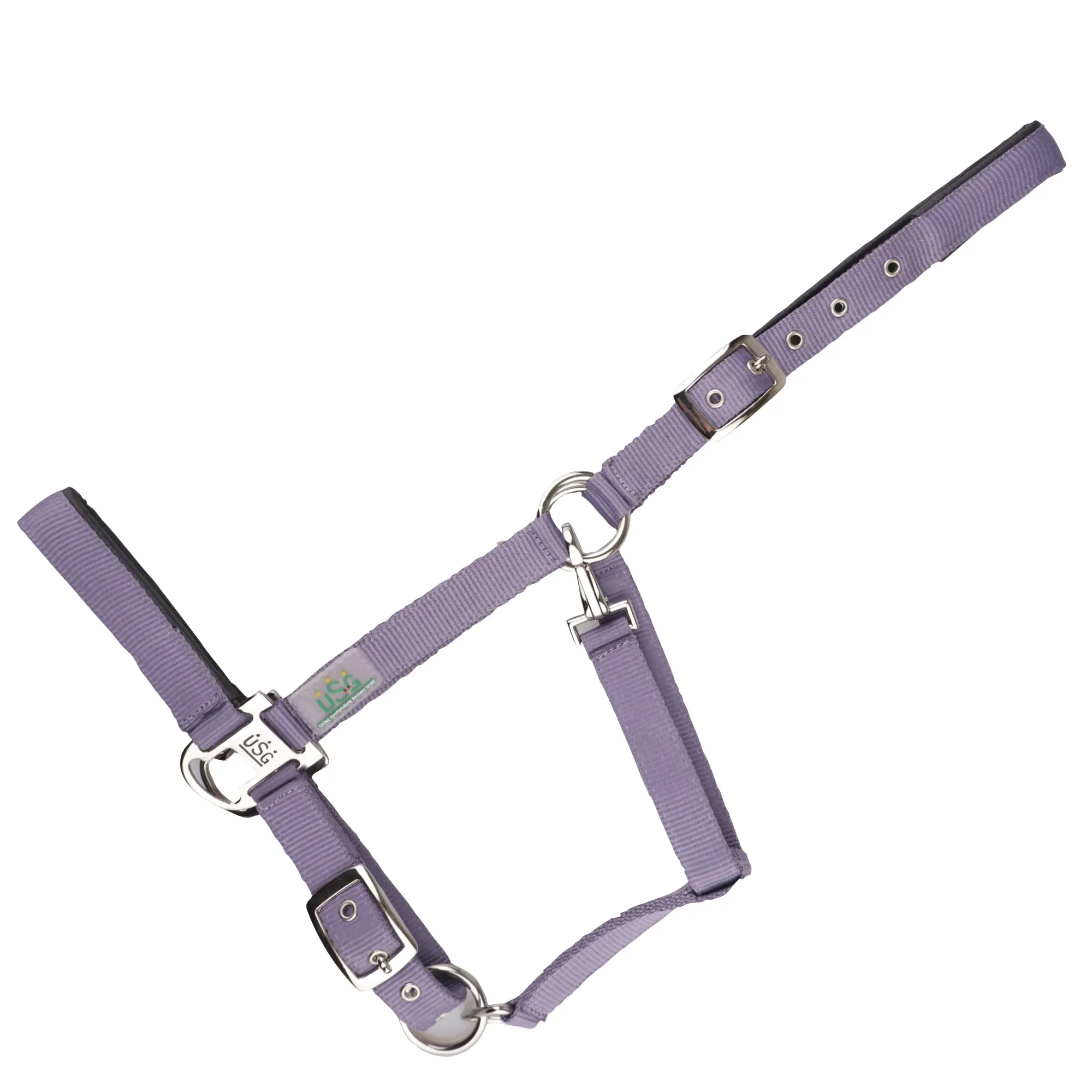 Halfter EVERYDAY, einfarbig, silberfarbene Beschläge, soft unterl