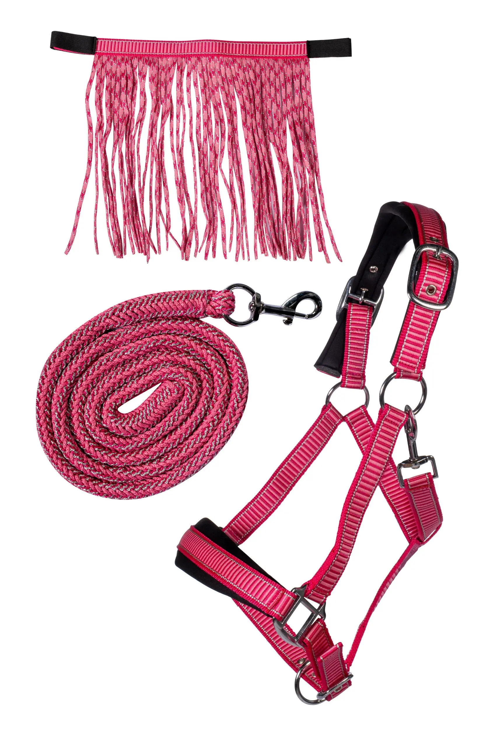Head collar set LILLY with snap hook & fly fring summer 2026