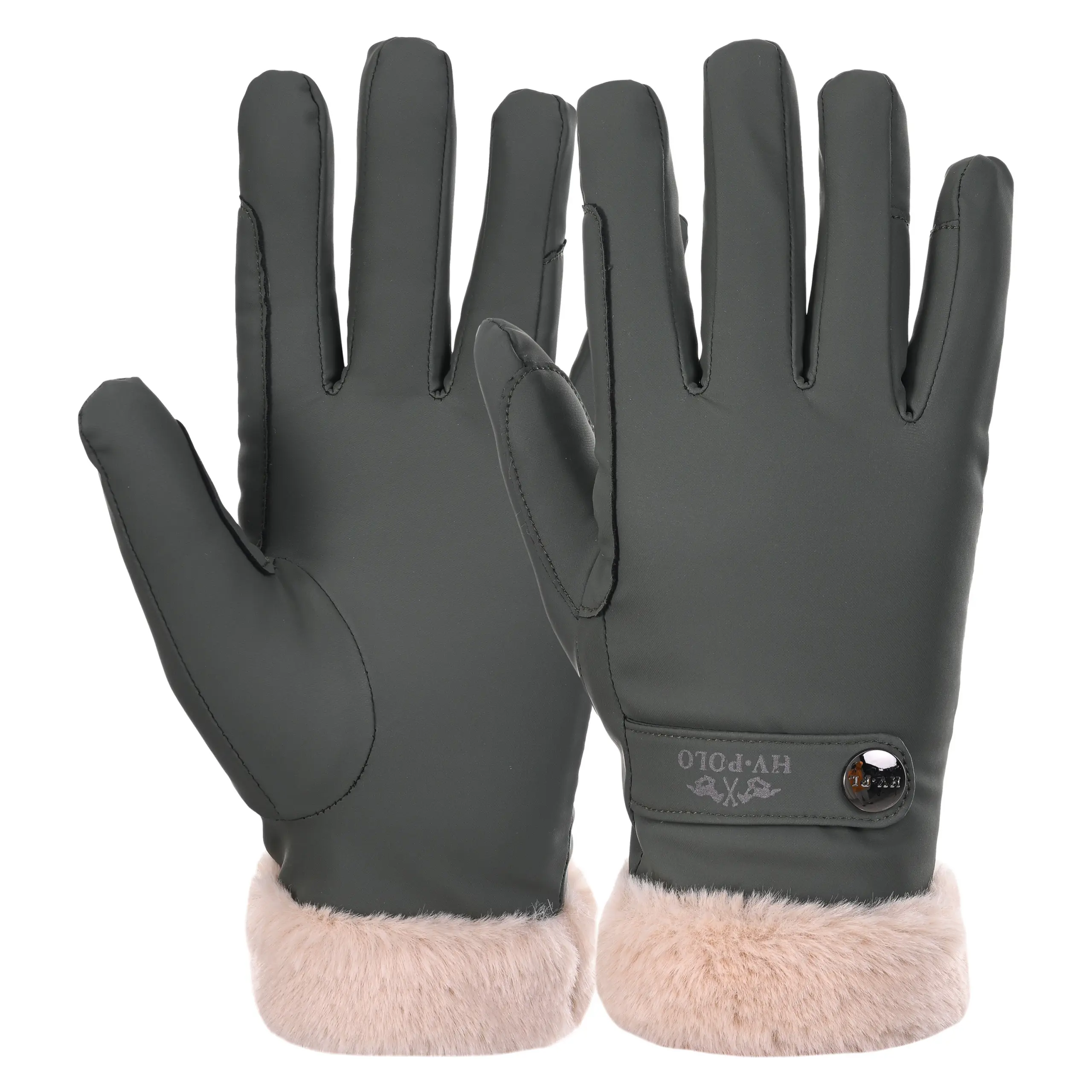 ladies winter gloves HVPGarnet