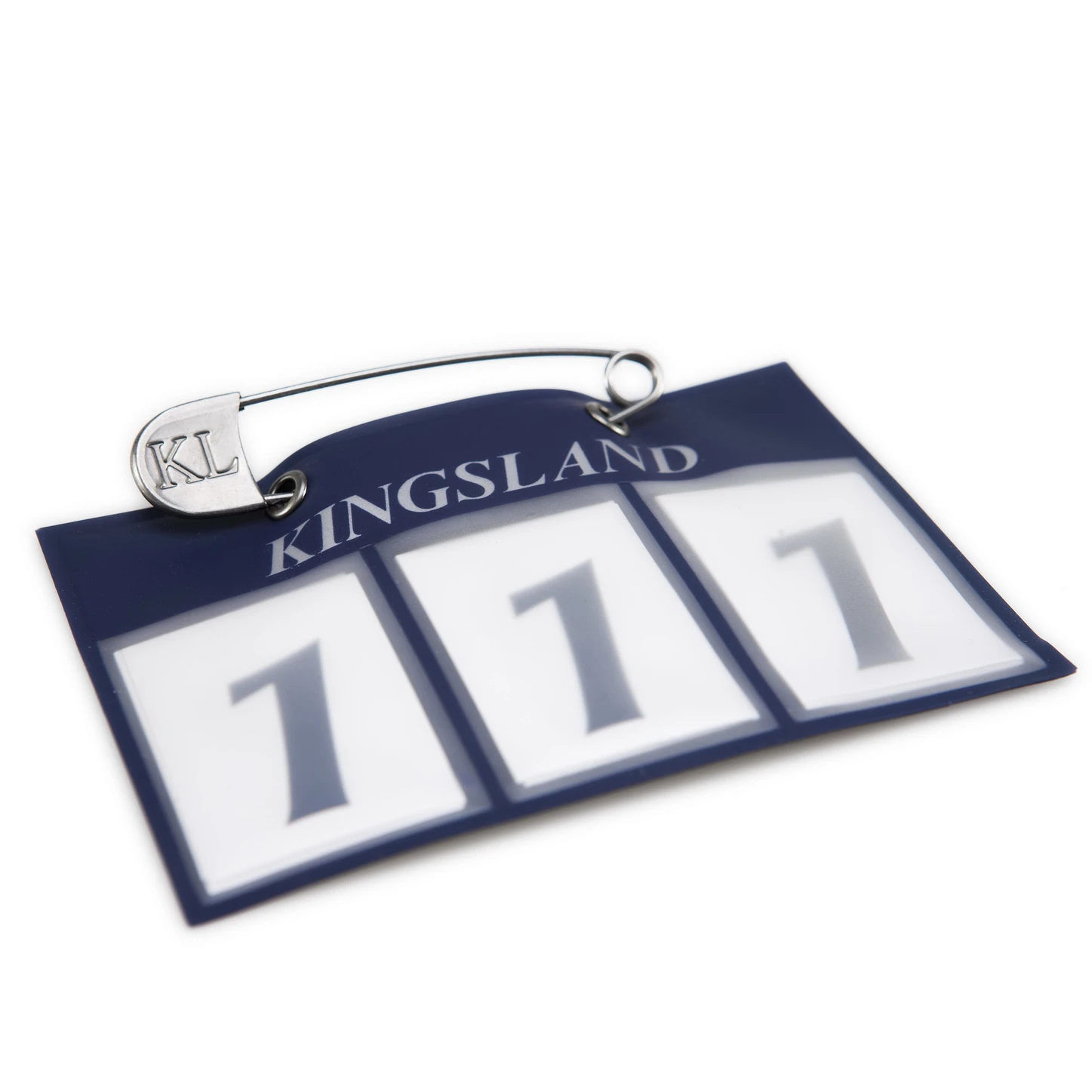Classic 3-pocket Number plate, 2-pack