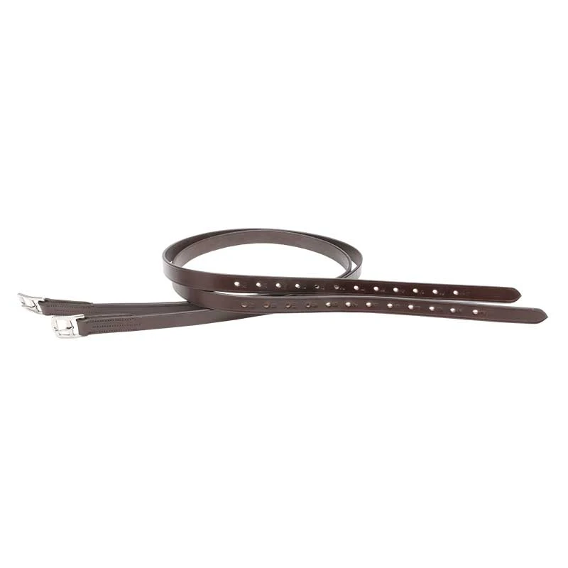 KAVALKADE Steigbügelriemen "Deluxe", 150 cm, braun