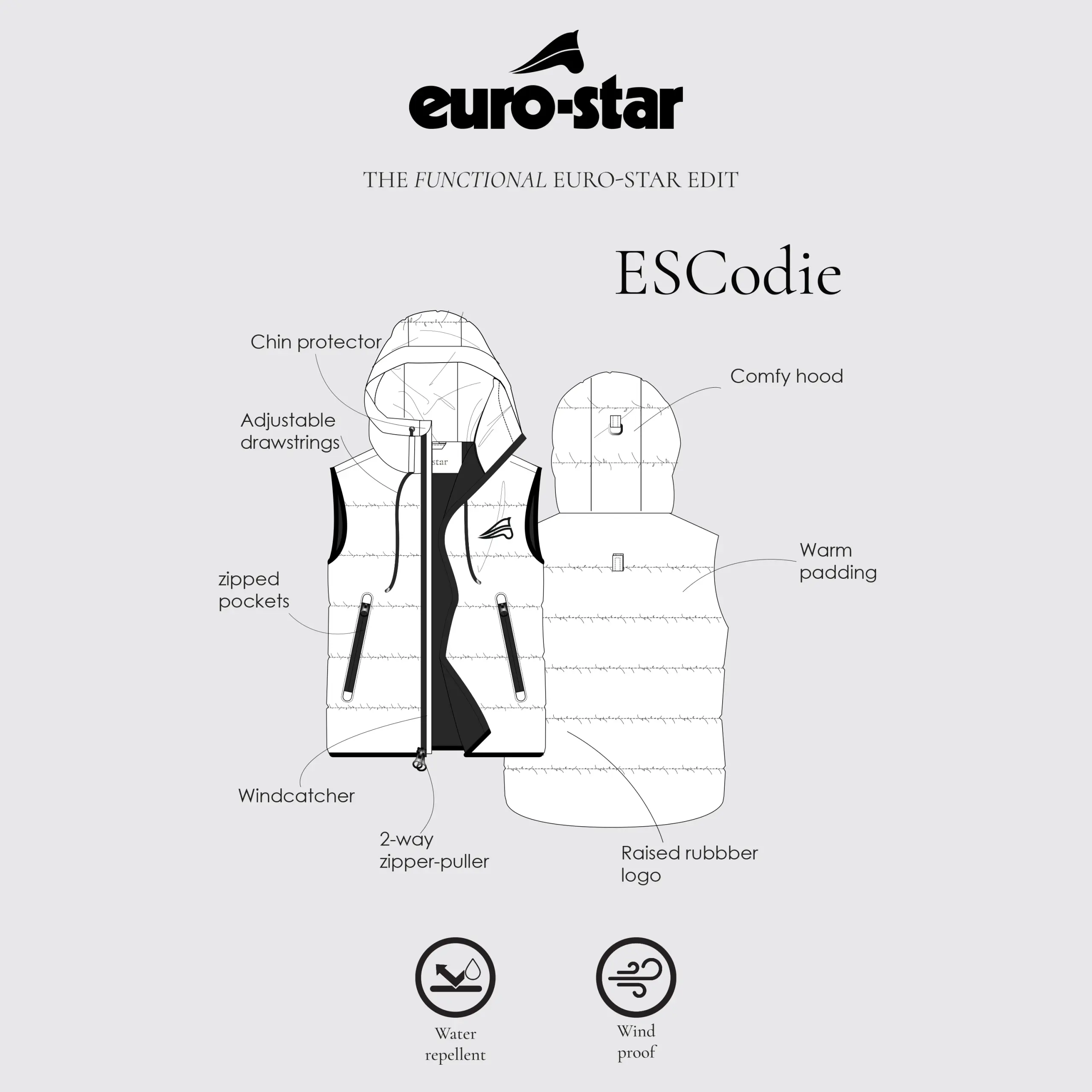 MENS Weste ESCody winter 2025