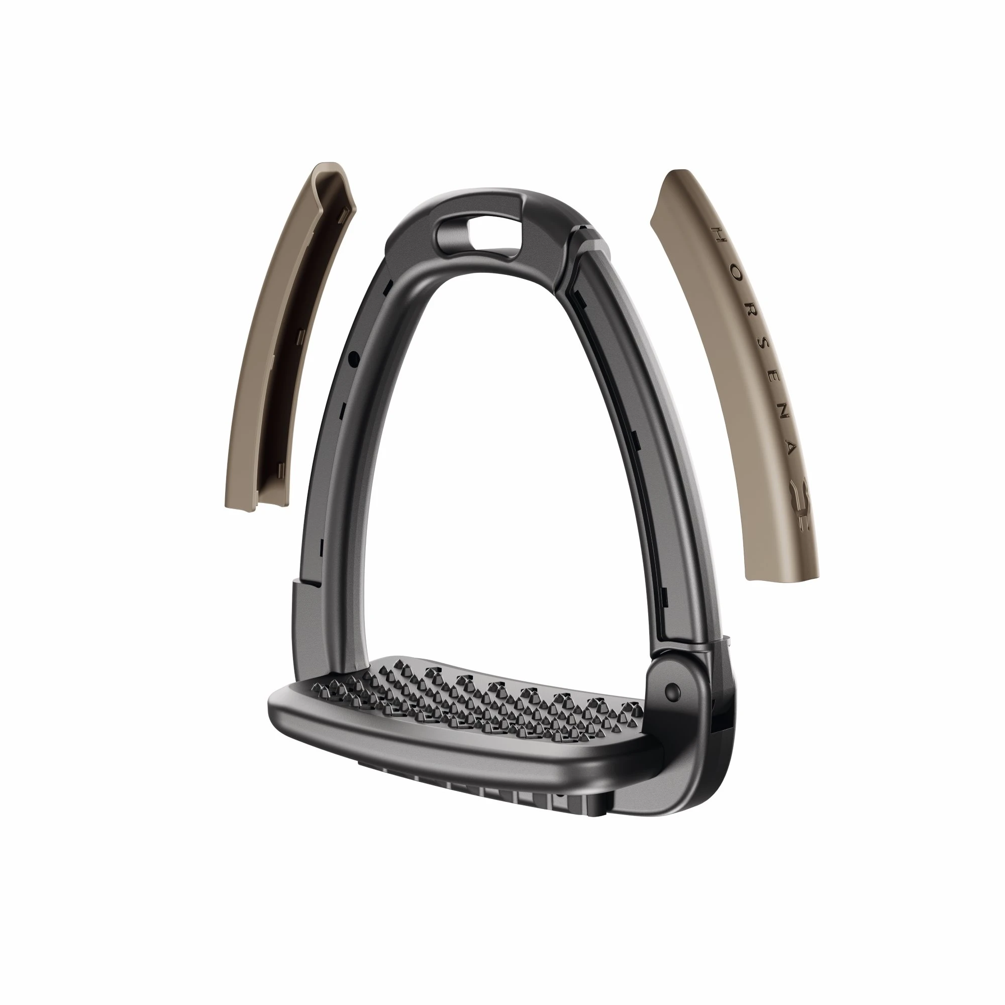 Horsena Side cover Stirrup POLY TECH, easy exchangeable, set of 4