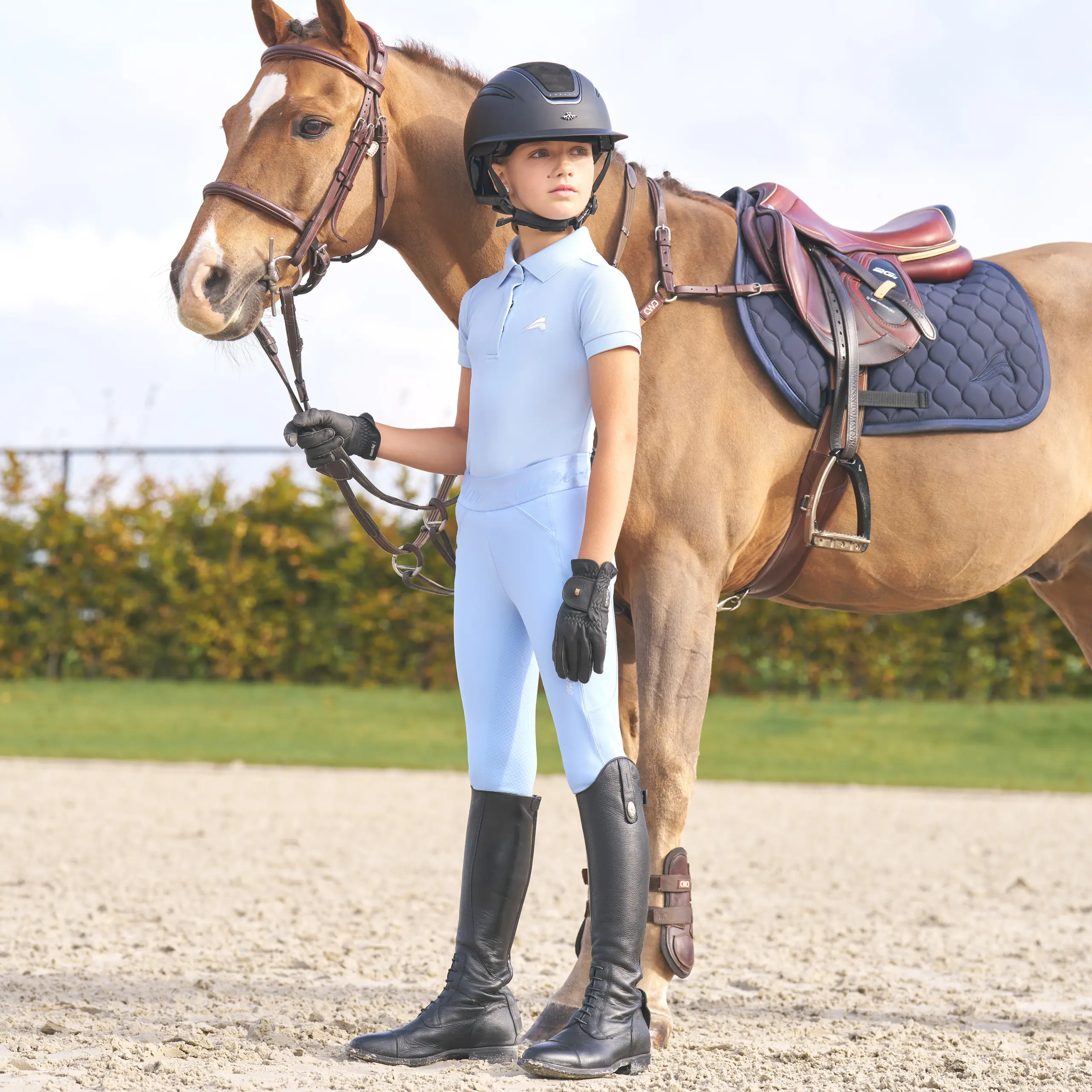 KIDS Riding tights ESImpressive FullGrip Summer 2026