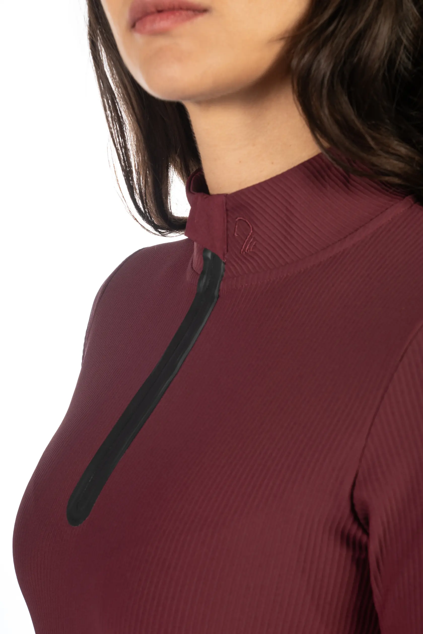 Damen Funktionsshirt LIVIGNO RIBBED
