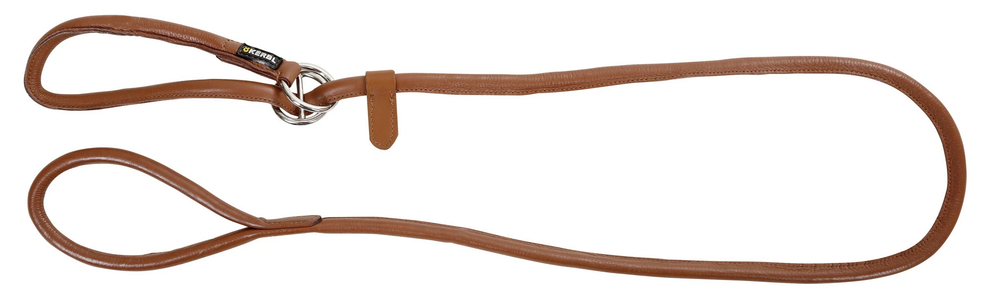 Round Leather Slip Leash Roma