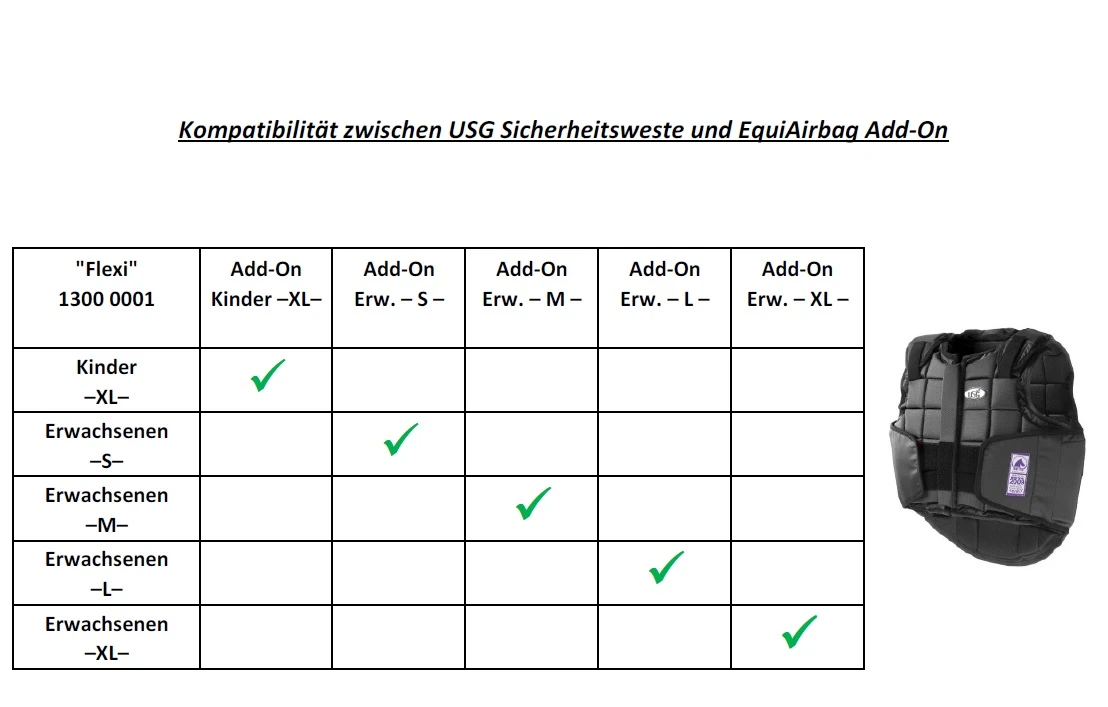 EquiAirbag Protektor für Flexi/ Flexi Motion