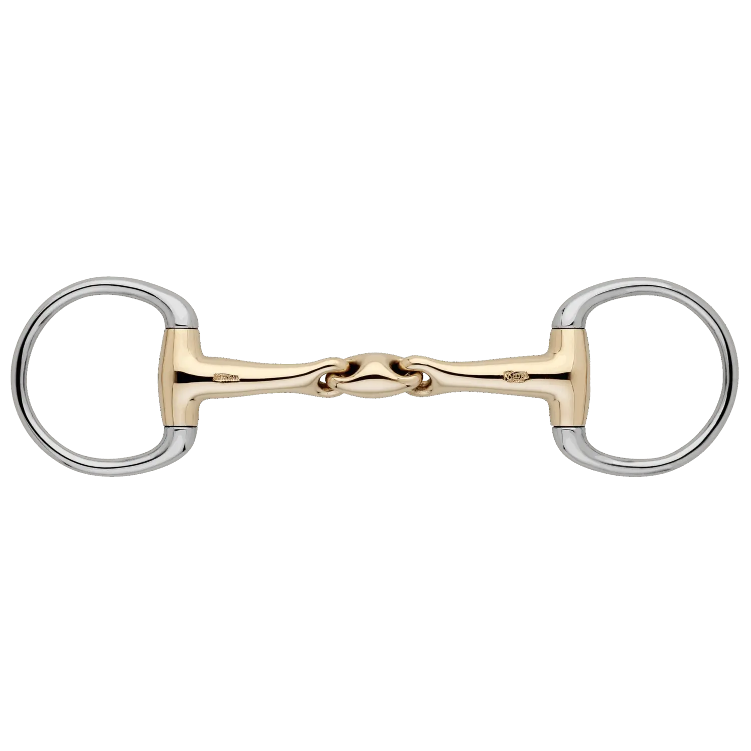 KK ULTRA Olivenkopfgebiss 16 mm - Sensogan mit Edelstahlseiten