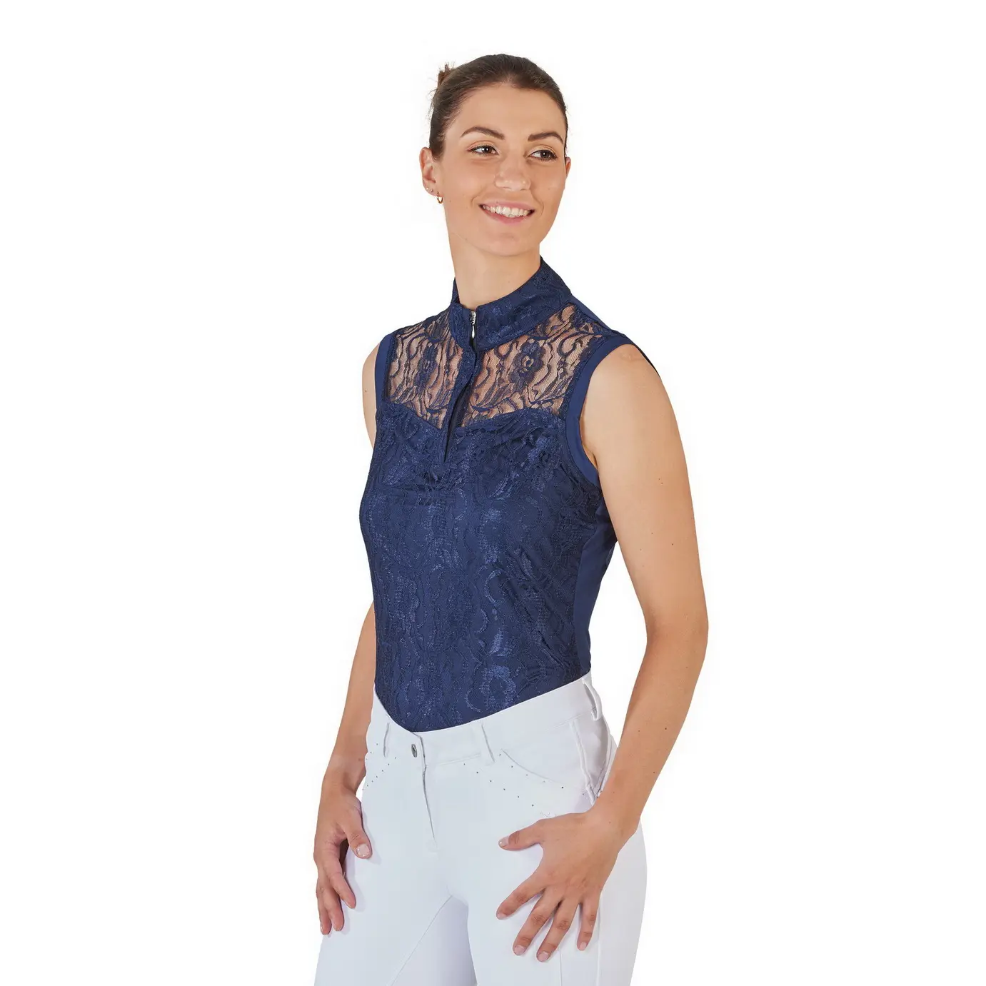 Show Shirt AMADORA, sleeveless