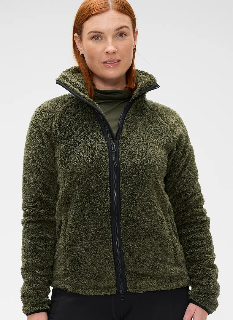 Damen Fleecejacke FLUFFY