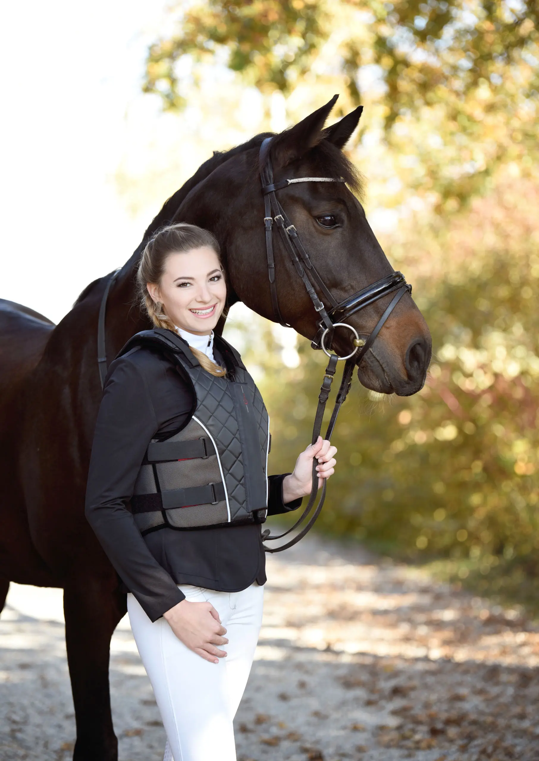 Safety Vest for Riders ProtectoFlex light Adults