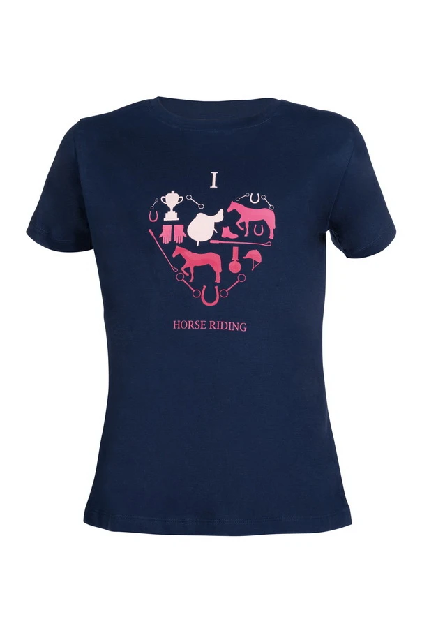 HKM Kids T-shirt -I love horse riding-