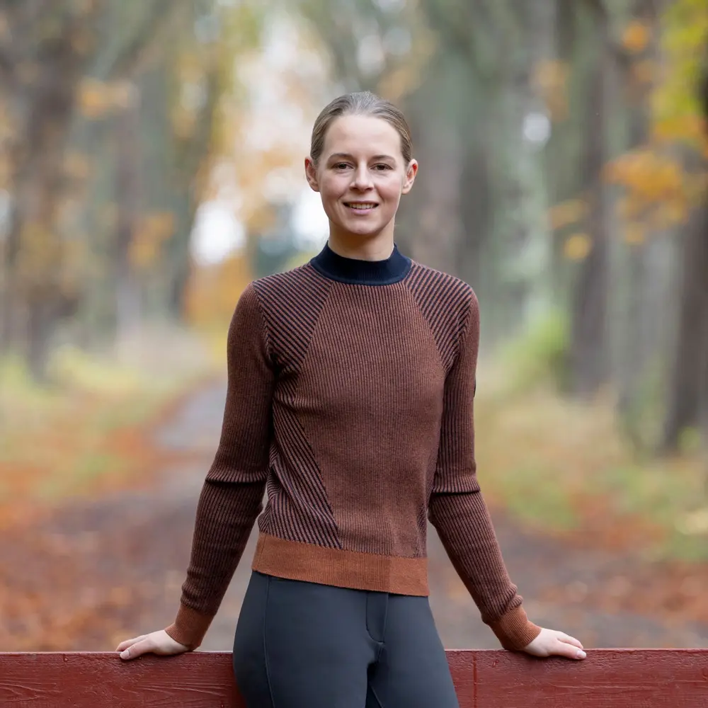 Ladies rib pullover KLMarion Winter 2025