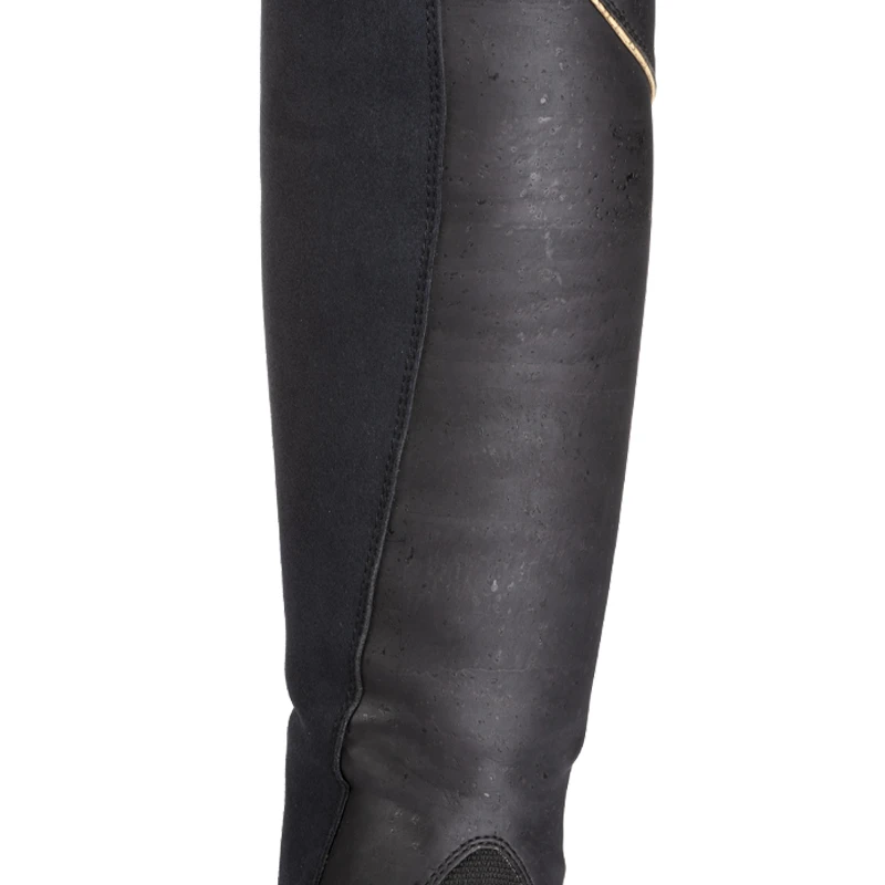 half chaps cork fabric "Cortica" - bottom start zi
