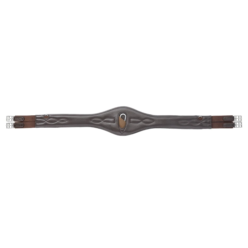 Ledersattelgurt SOFT COMFORT mit Elast