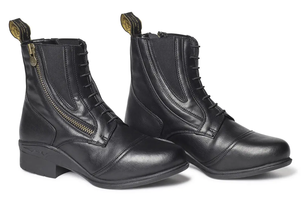 Damen Reitschuh VEGANZA SIDE ZIP PADDOCK