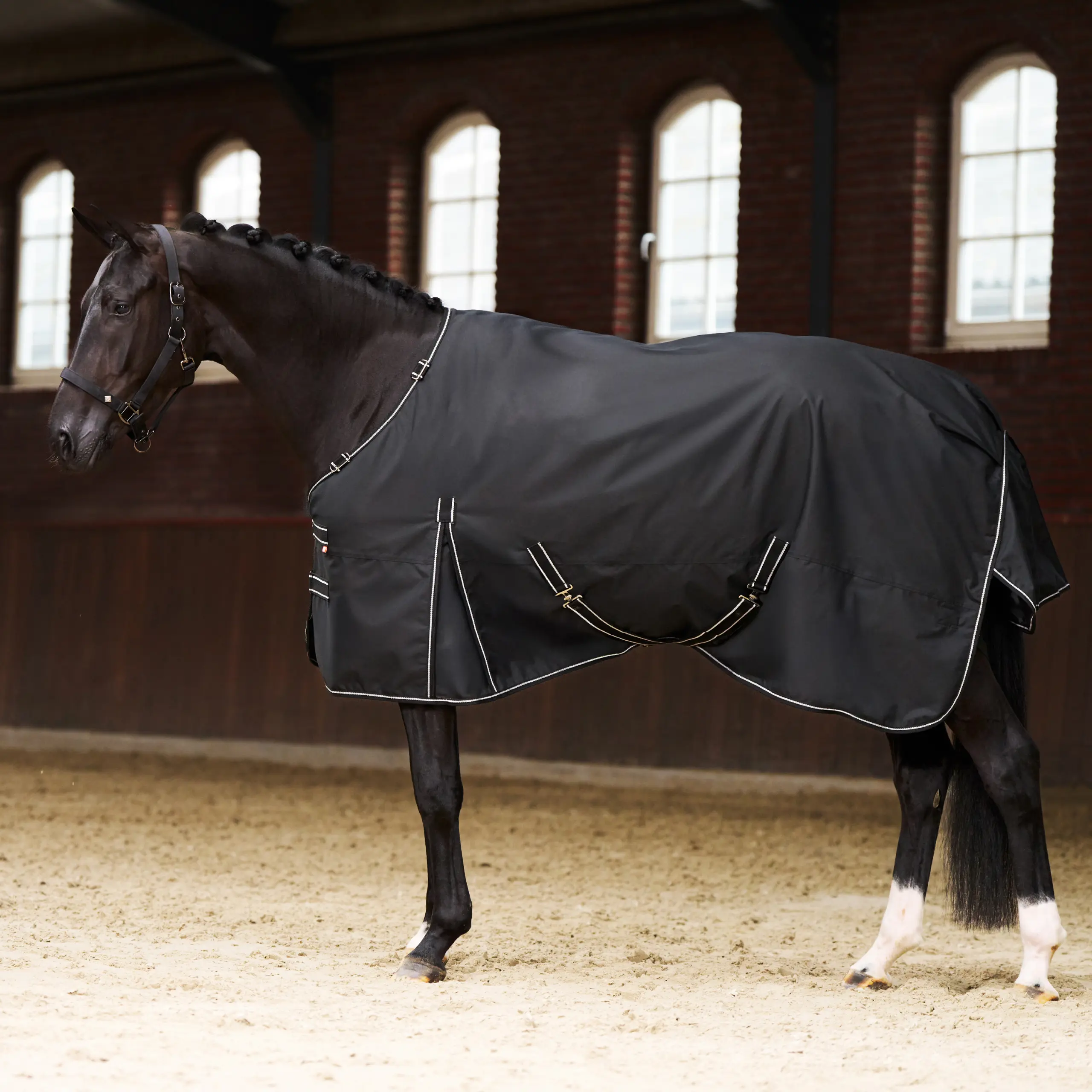 Outdoor blanket IRHBasic with detachable neck summer