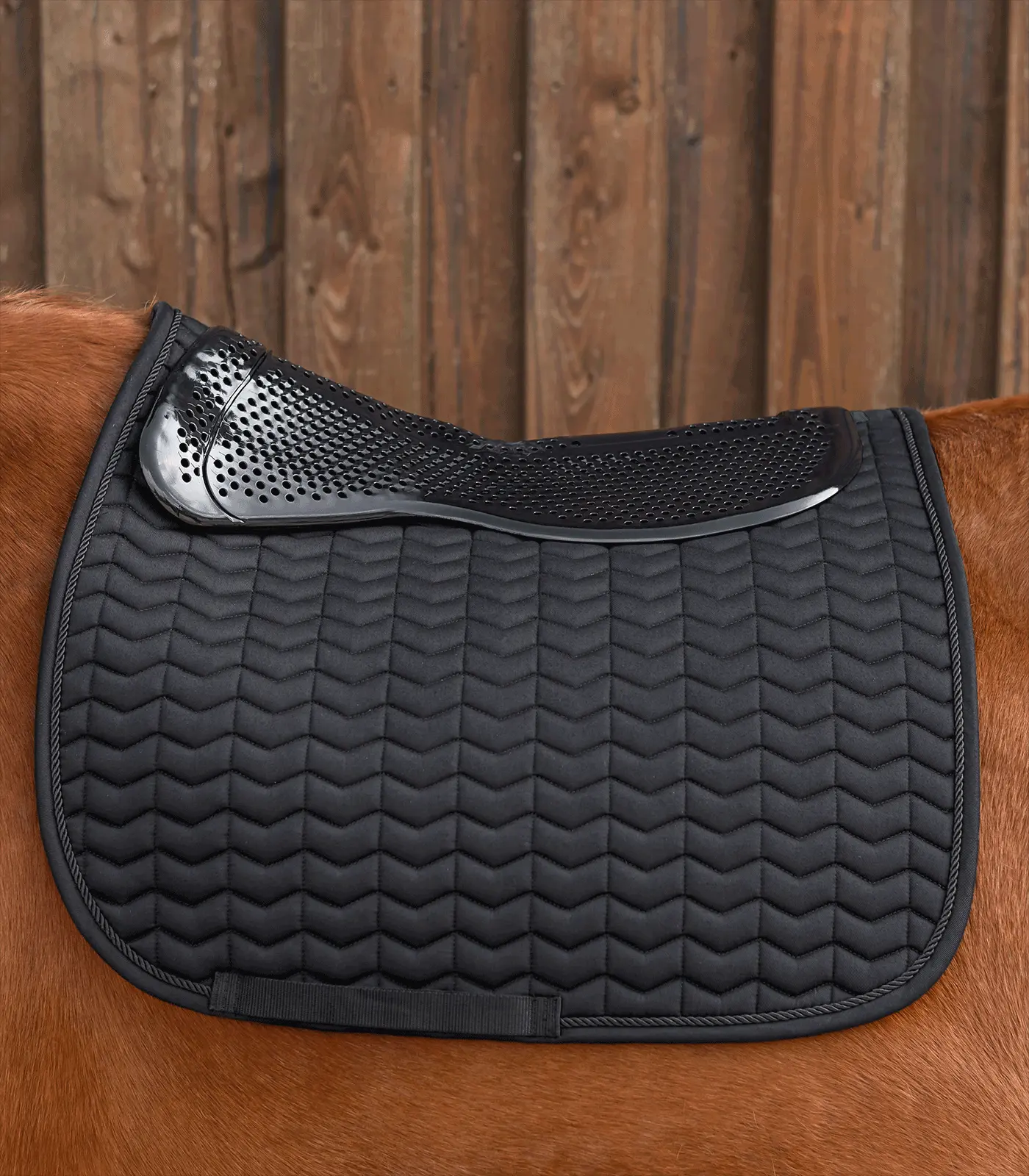 Gel pad with synthetic fur