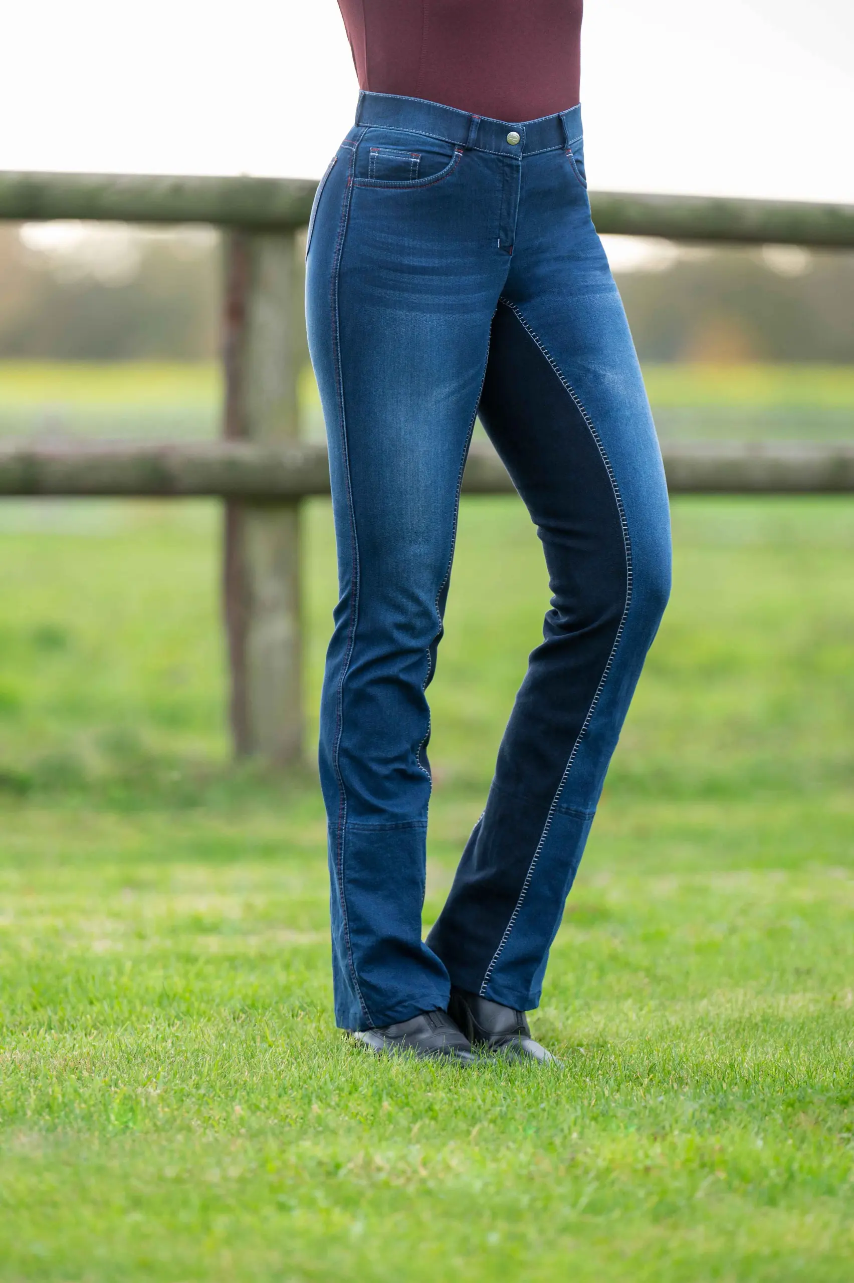 Kinder Jodhpur Reithose SUMMER DENIM