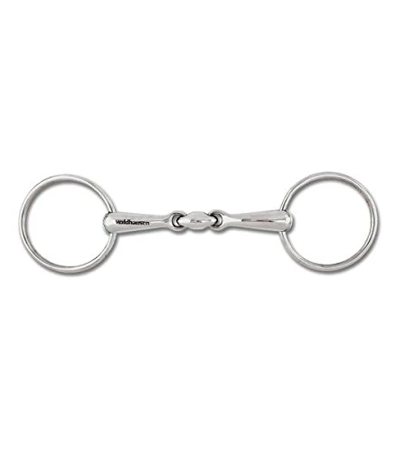 Snaffle Bit, double jointed