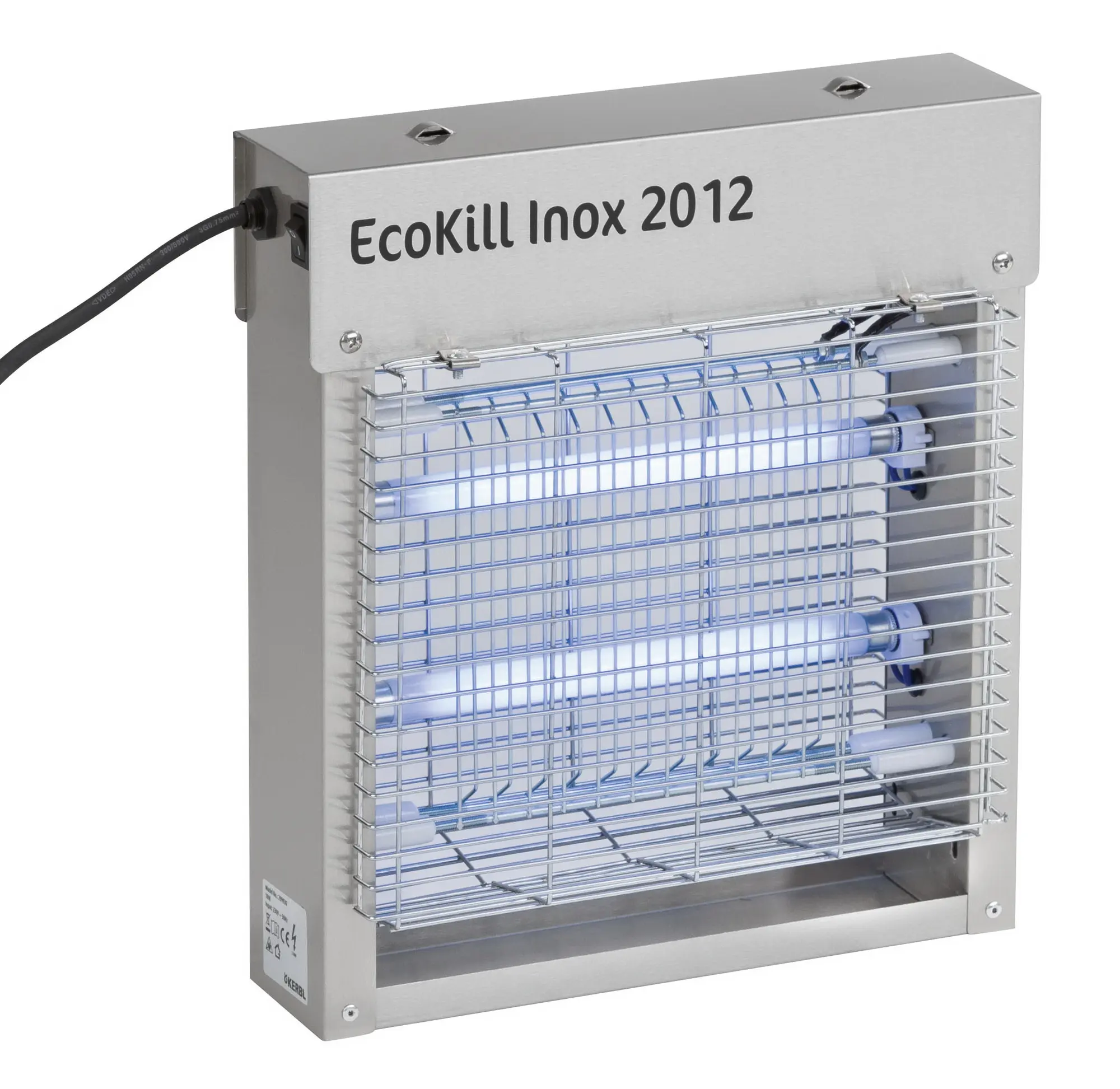 Elektr. Fliegenvernichter EcoKill Inox 2012