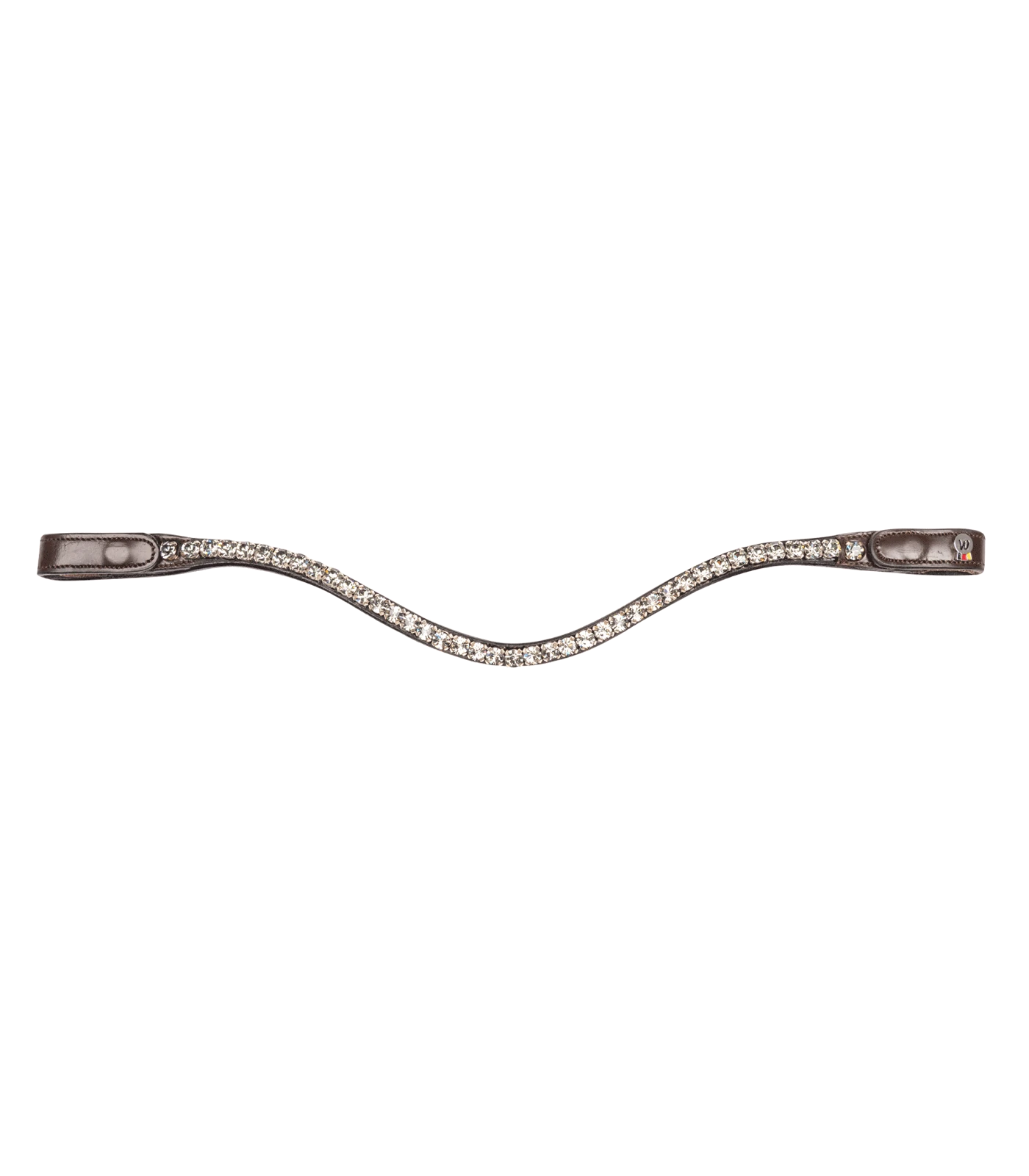 SHINE Waldhausen X-Line browband, brown