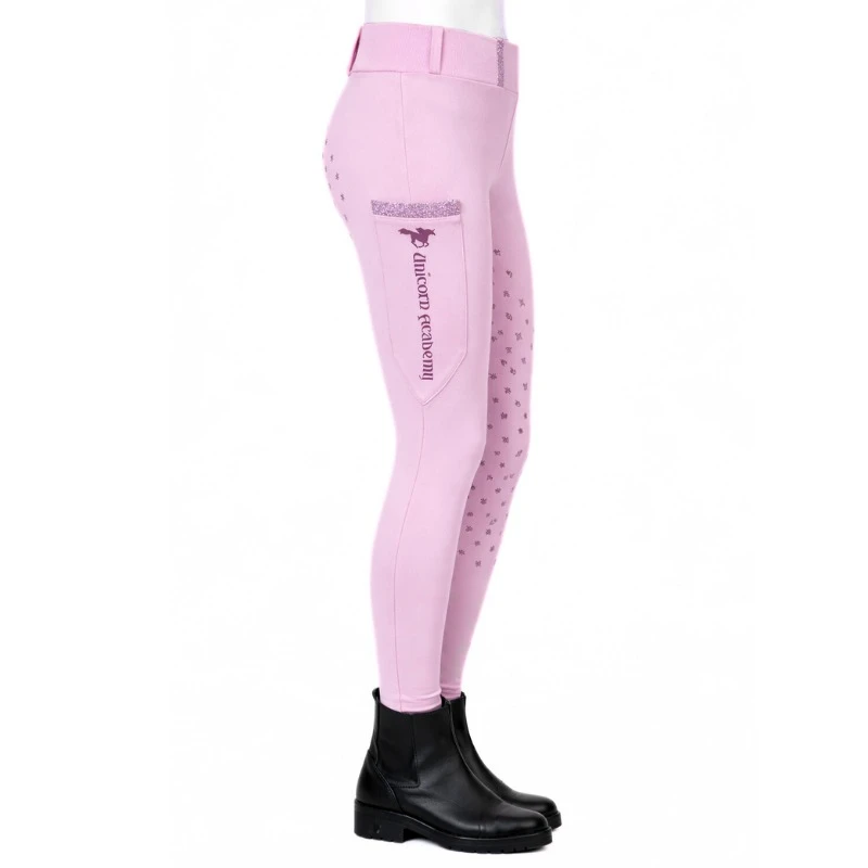 Reitleggings "Unicorn Academy" Glitzer
