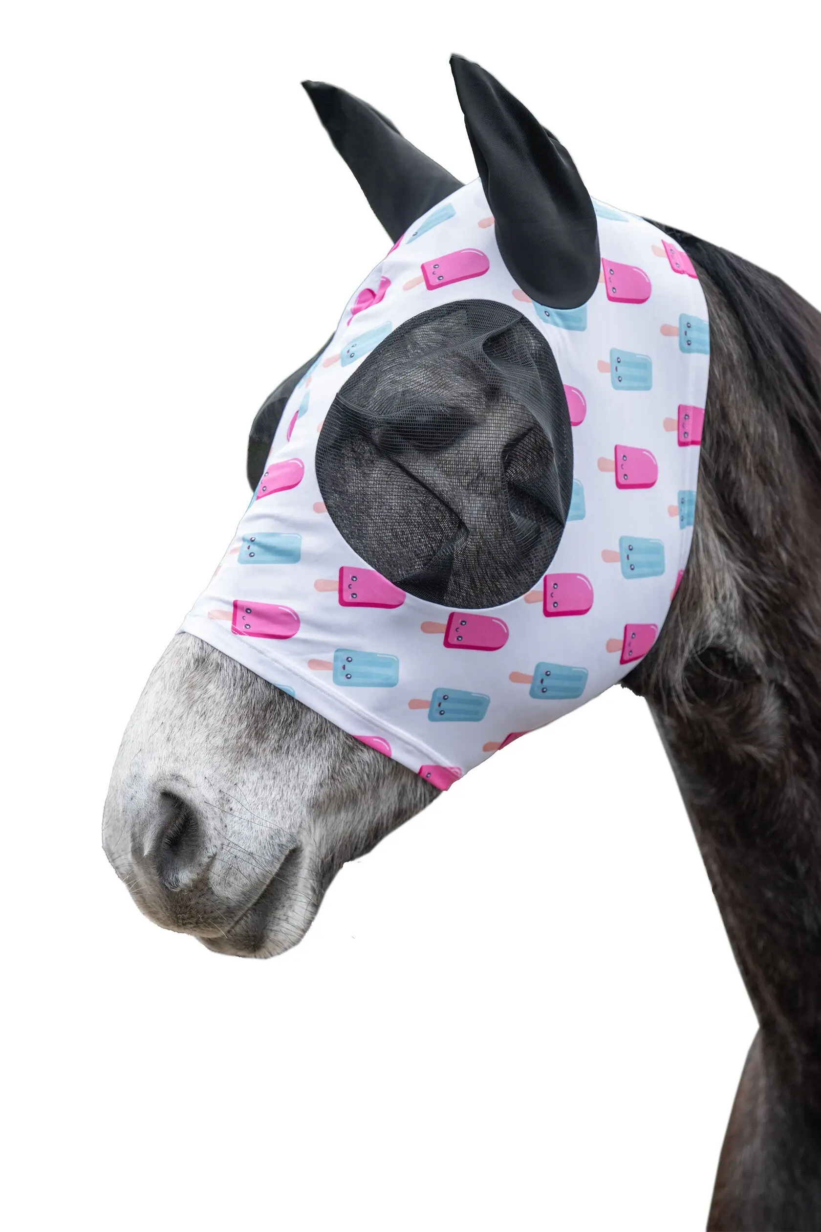 Anti-fly mask -Ice Cream-