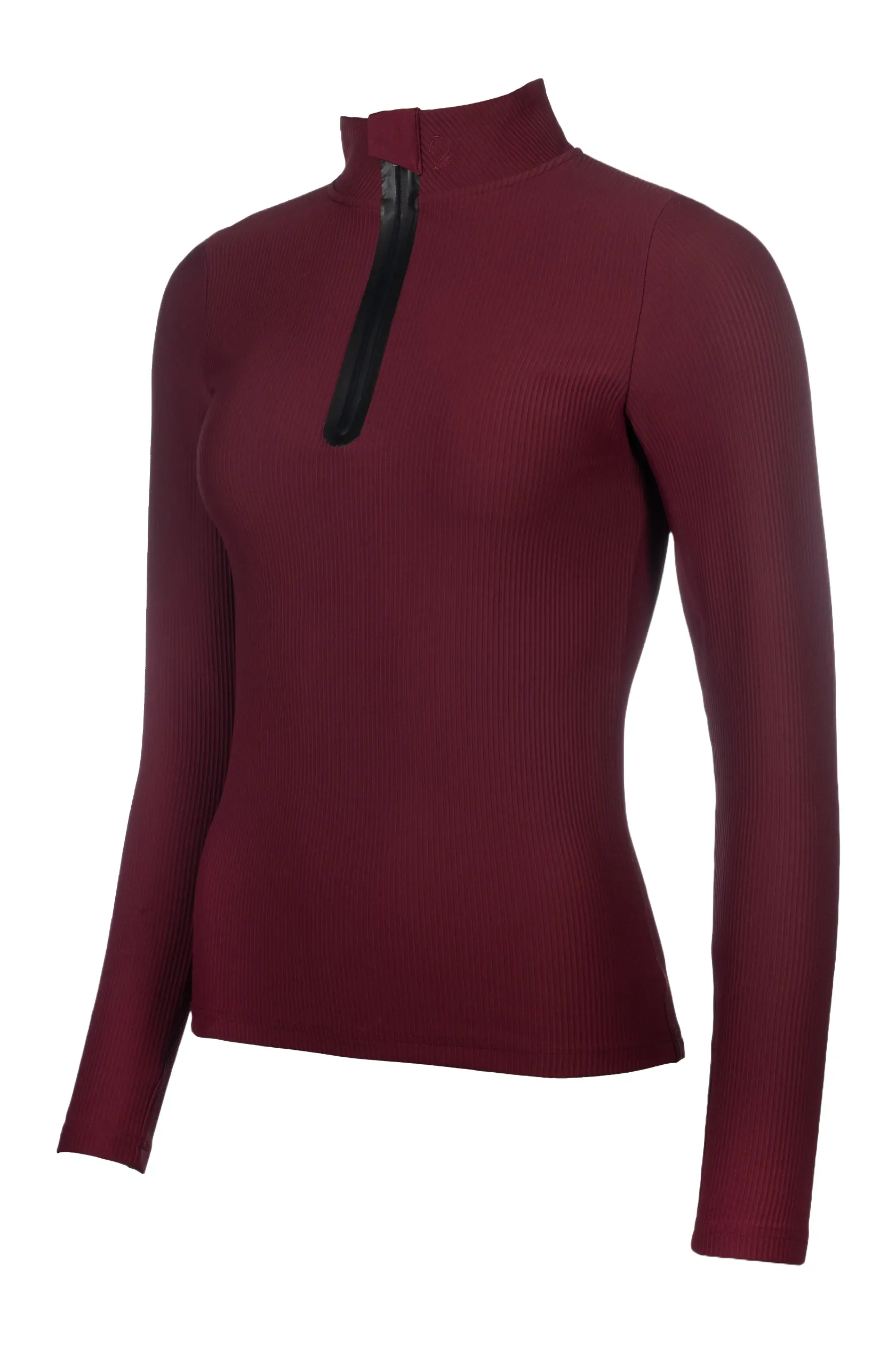 Damen Funktionsshirt LIVIGNO RIBBED
